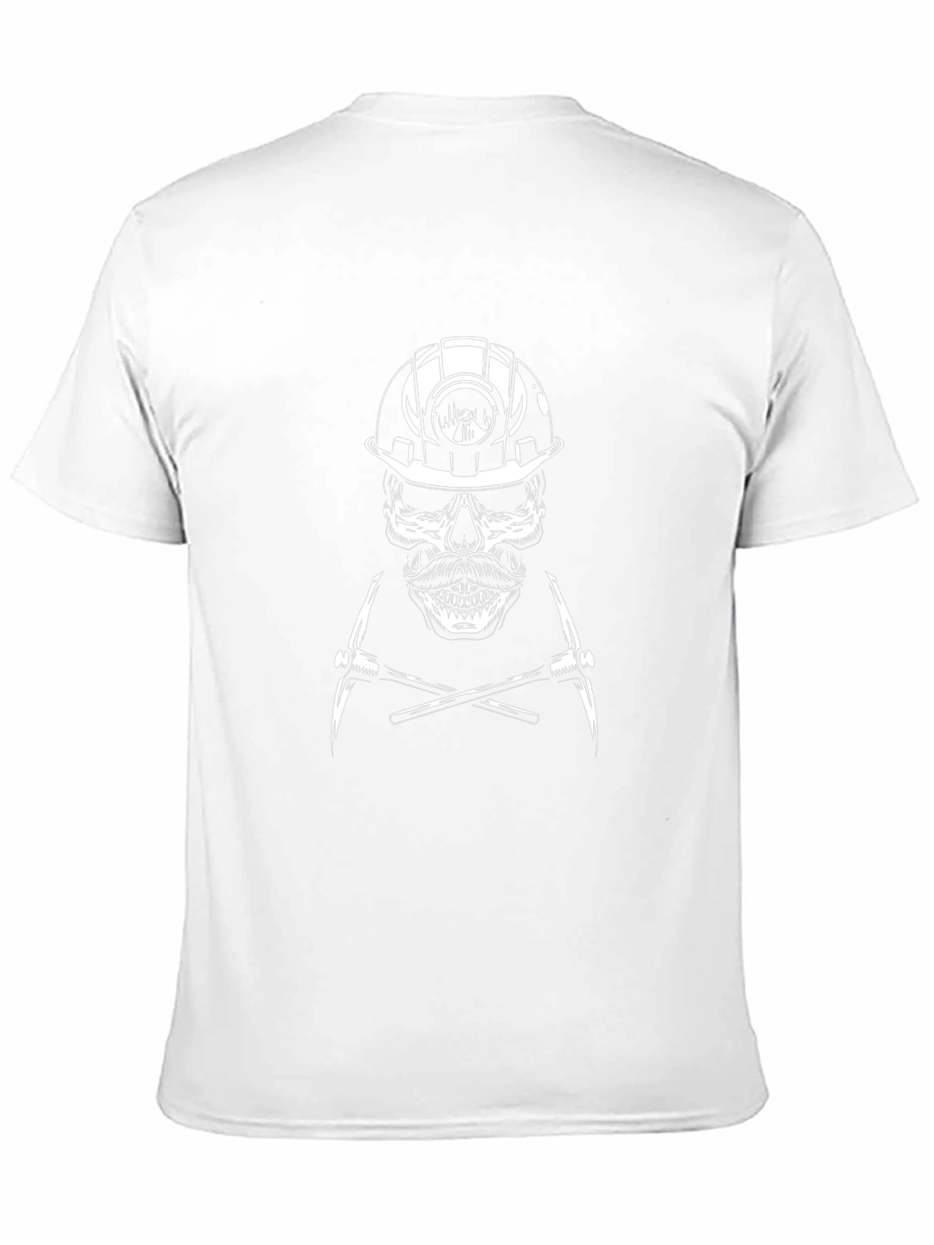 Miner Skull Graphic T-Shirt