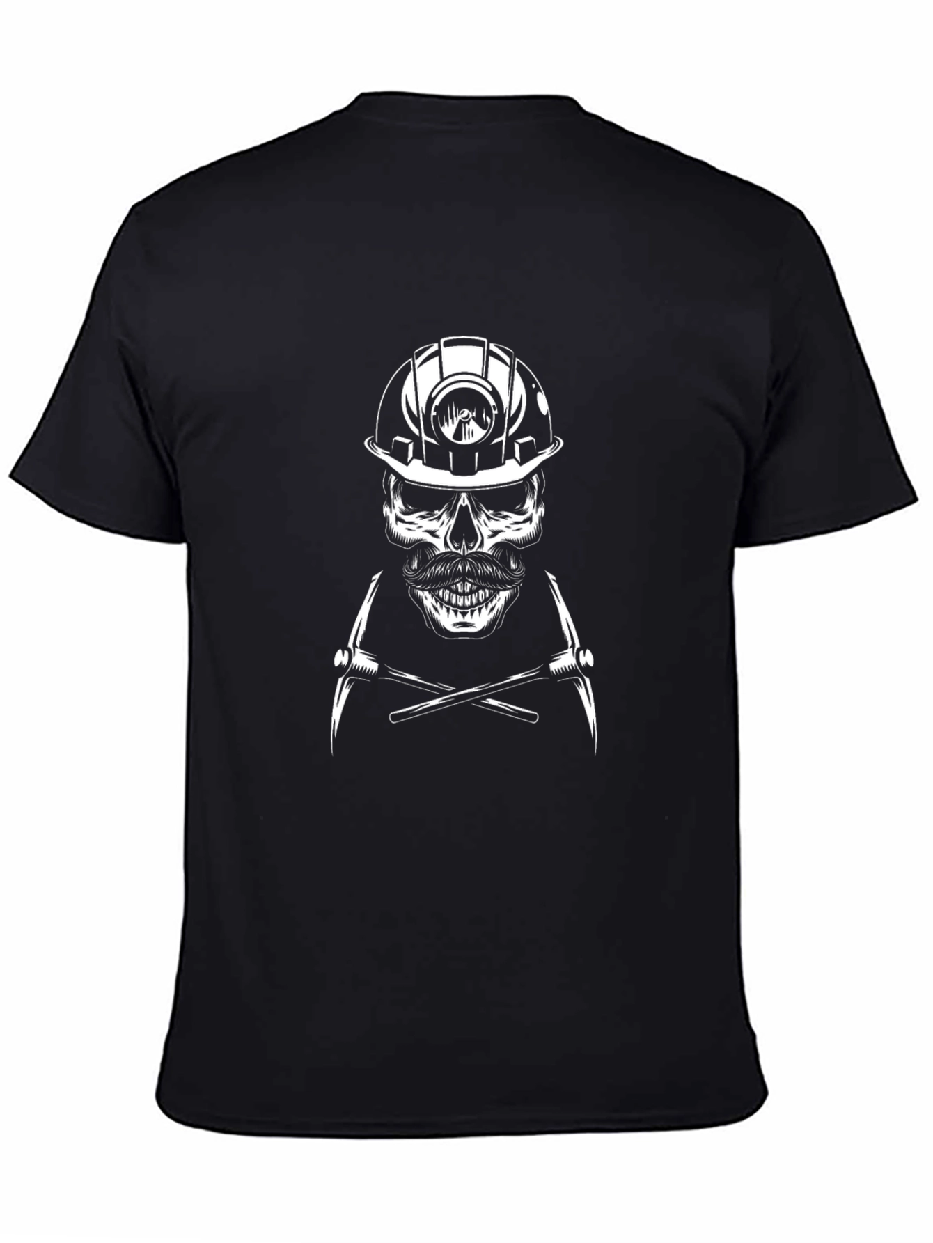 Miner Skull Graphic T-Shirt