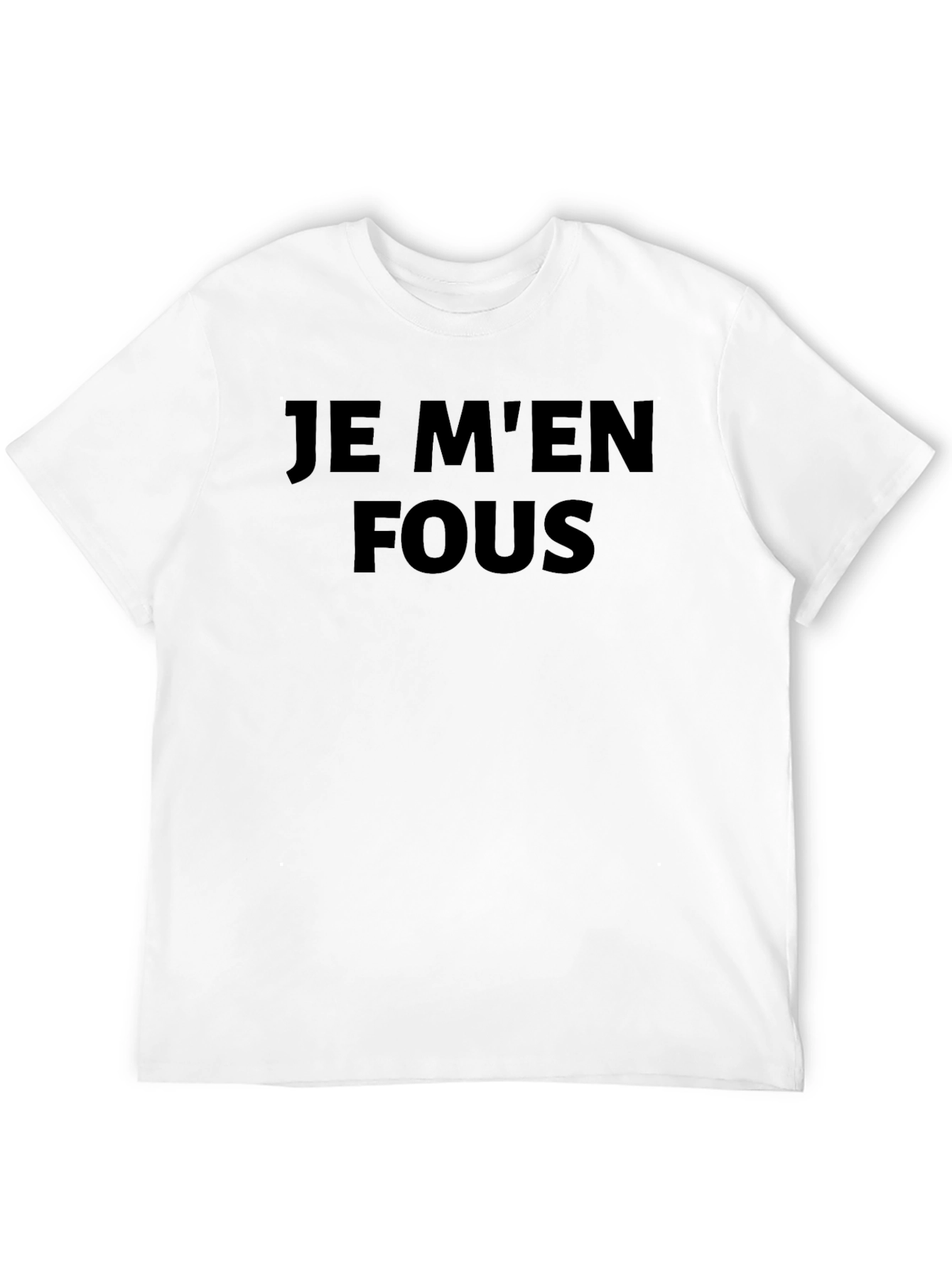 Je Men Fous Graphic Tee - Relaxed Fit