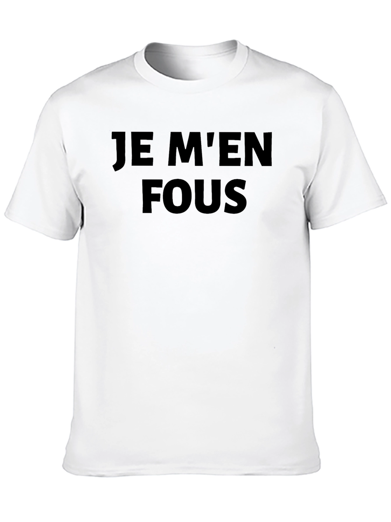 Je Men Fous Graphic Tee - Relaxed Fit