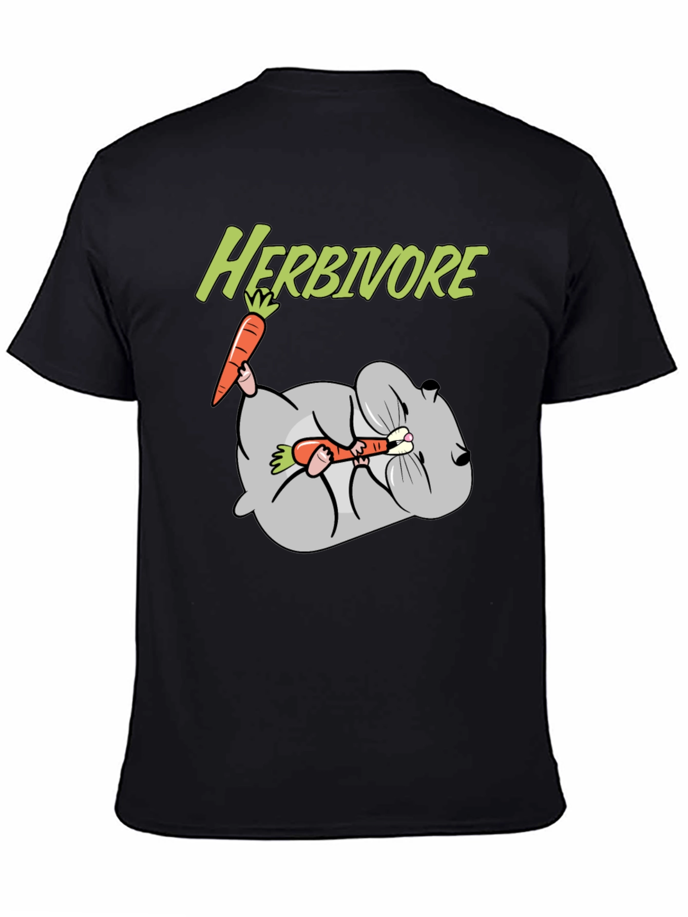 Herbivore Rabbit Carrot Graphic T-Shirt