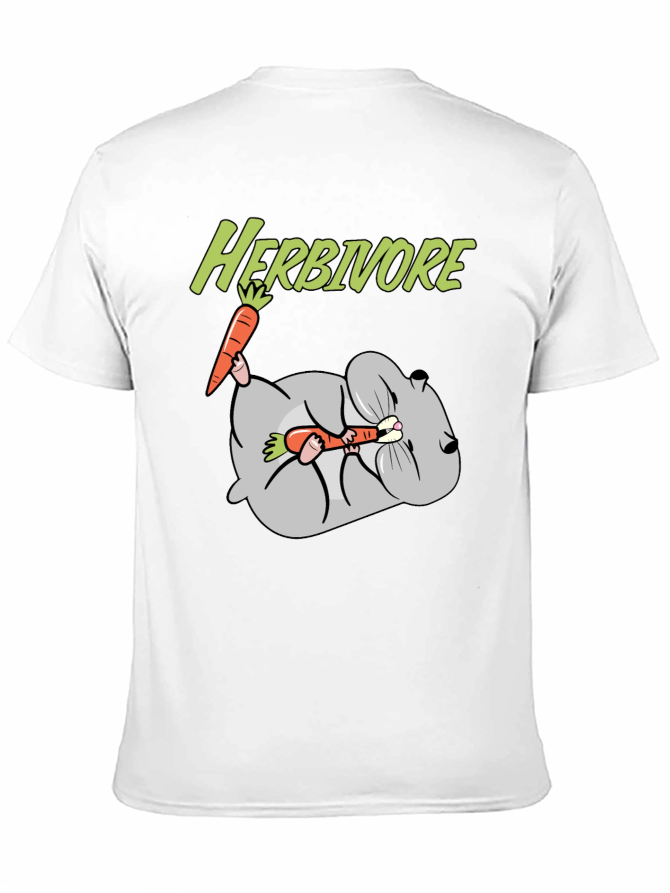 Herbivore Rabbit Carrot Graphic T-Shirt