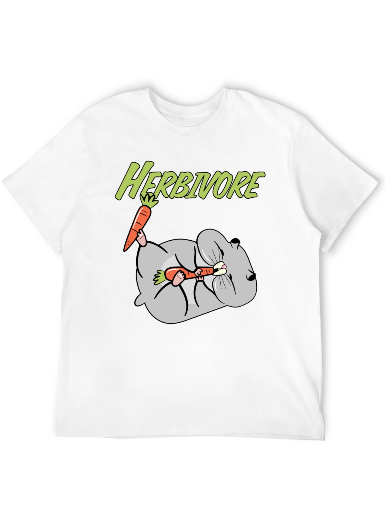 Herbivore Rabbit Carrot Graphic T-Shirt