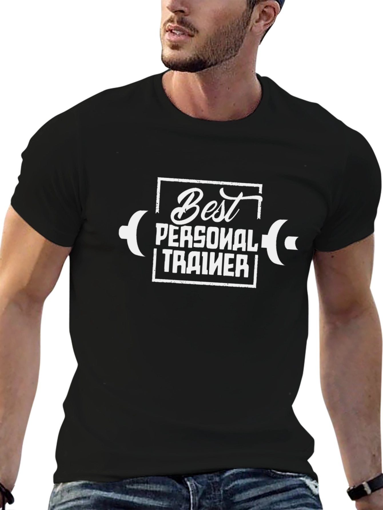 Best Personal Trainer Graphic T-Shirt - Black