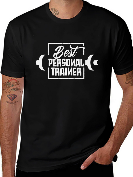 Best Personal Trainer Graphic T-Shirt - Black