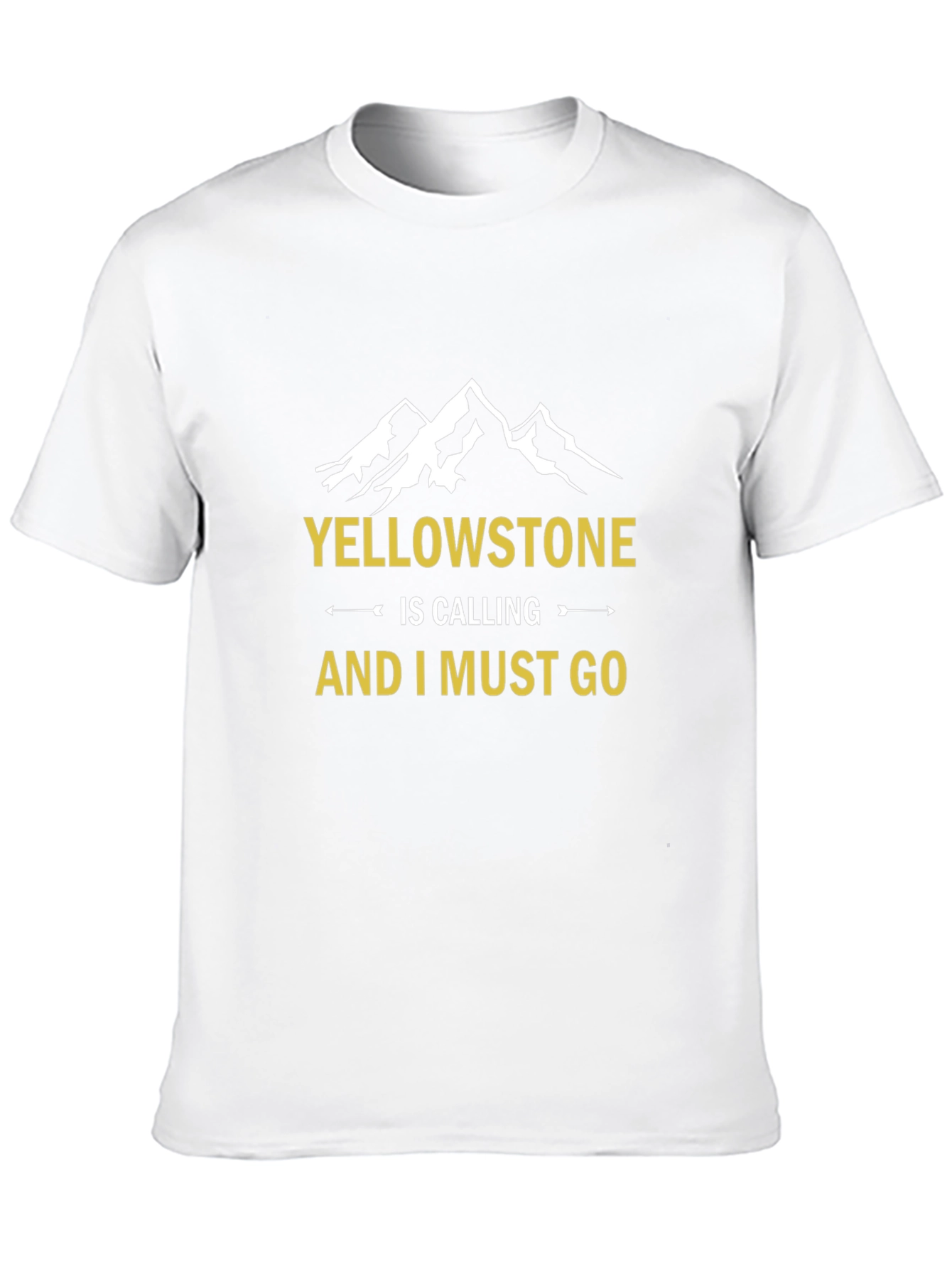 Yellowstone Calling Black Graphic Tee