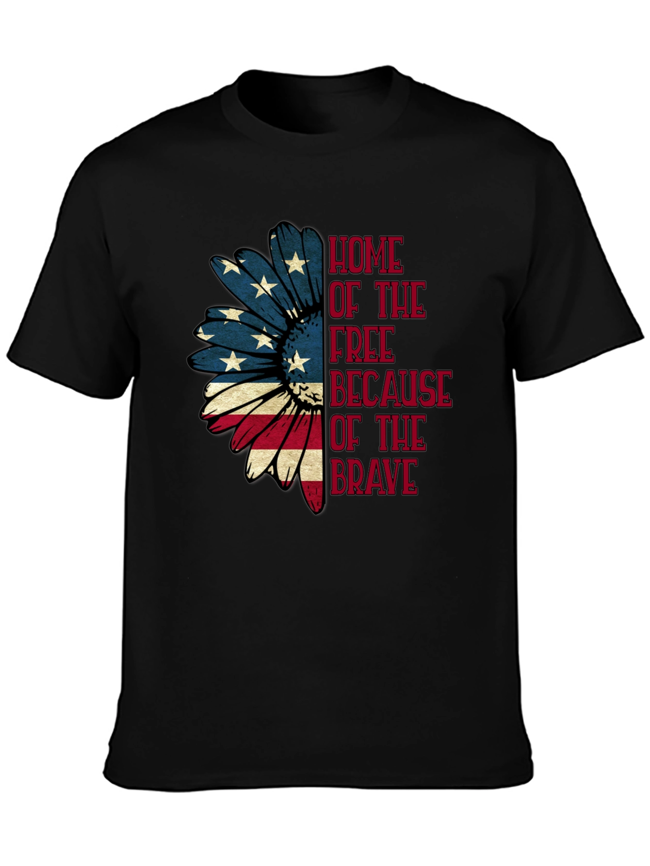 Home of the Free Graphic T-Shirt