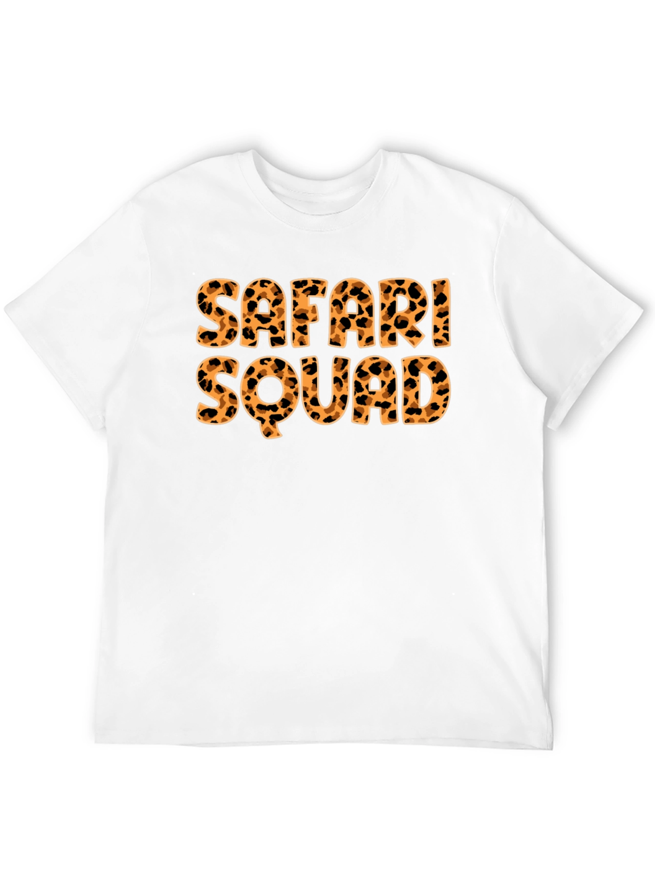 Safari Squad Tee - Leopard Print Graphic T-Shirt