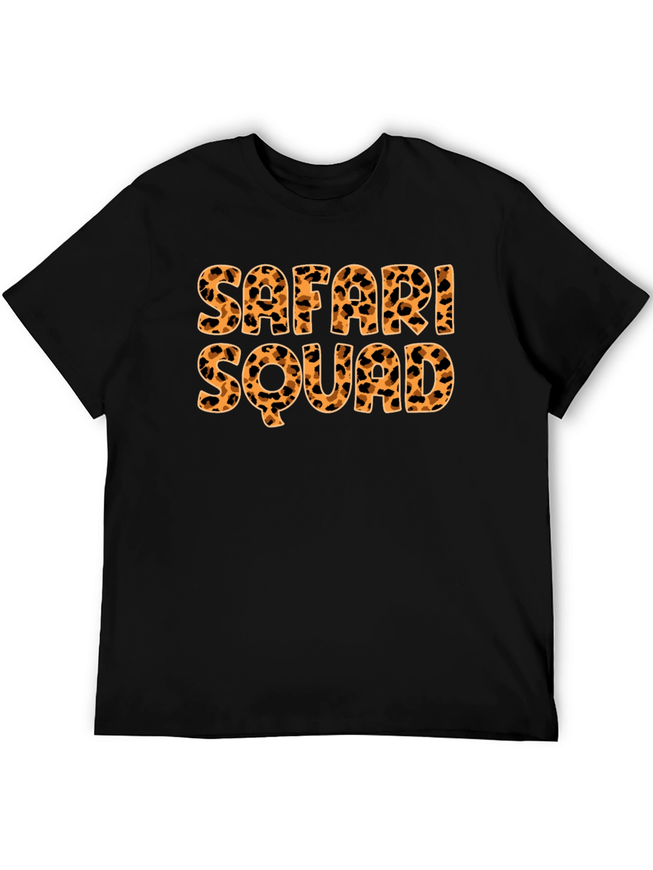 Safari Squad Tee - Leopard Print Graphic T-Shirt
