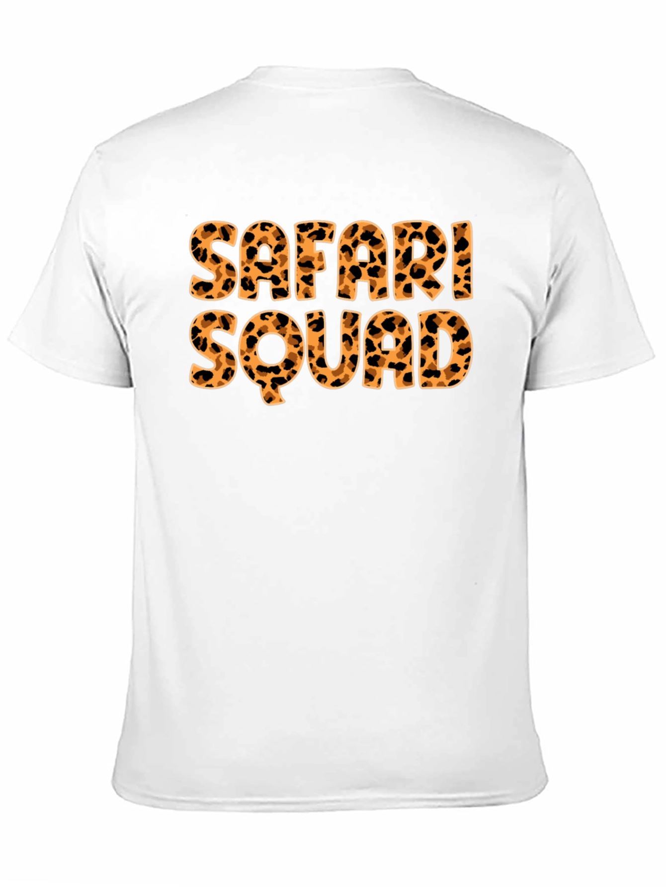 Safari Squad Tee - Leopard Print Graphic T-Shirt