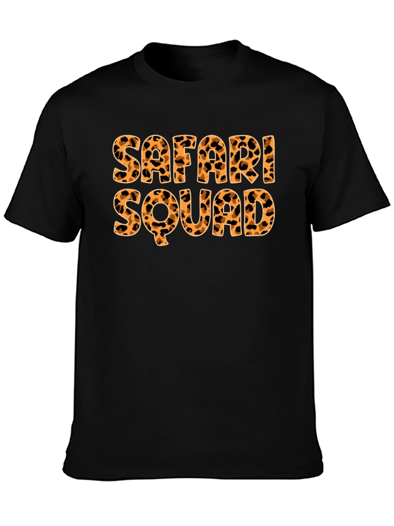 Safari Squad Tee - Leopard Print Graphic T-Shirt