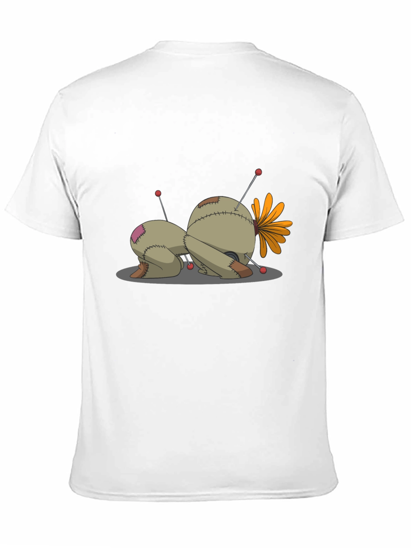 Voodoo Doll Graphic Tee - Unisex Black T-Shirt