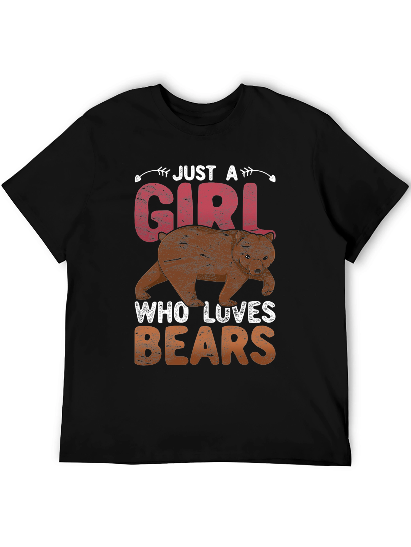 Just A Girl Who Loves Bears T-Shirt