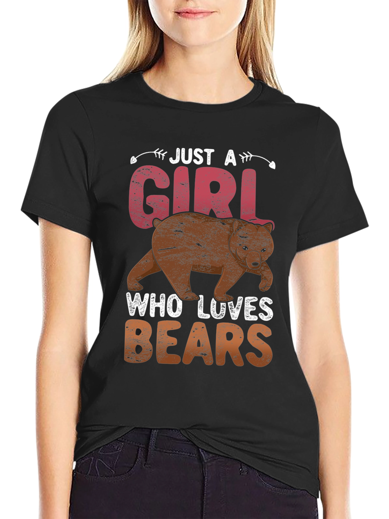Just A Girl Who Loves Bears T-Shirt