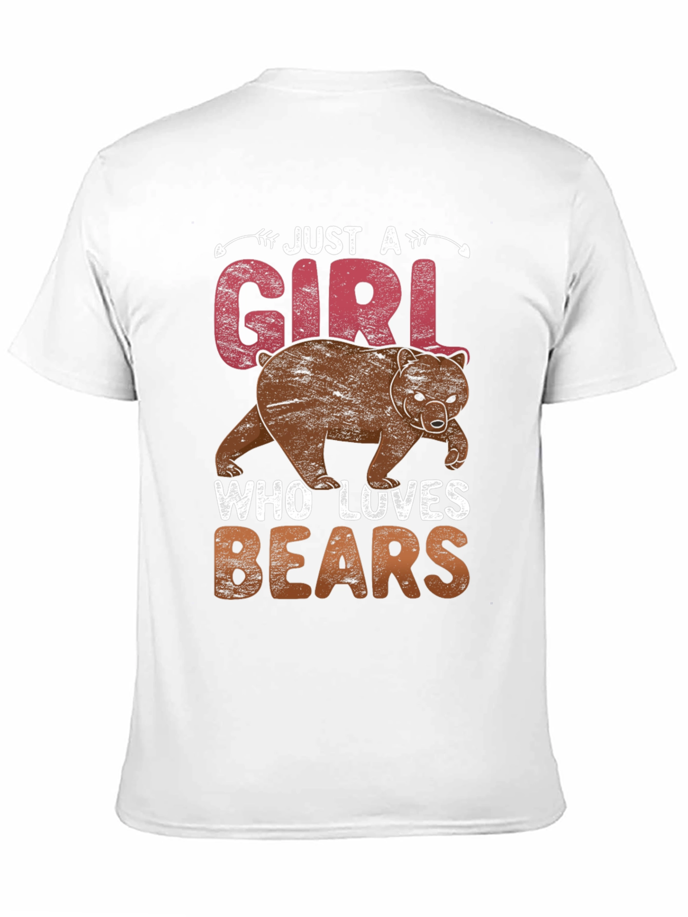 Just A Girl Who Loves Bears T-Shirt