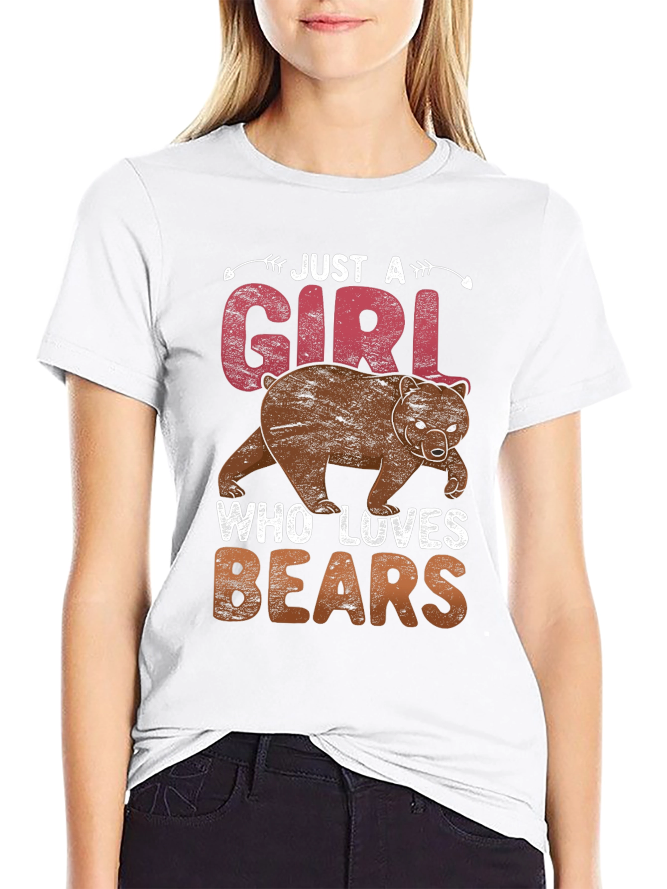 Just A Girl Who Loves Bears T-Shirt