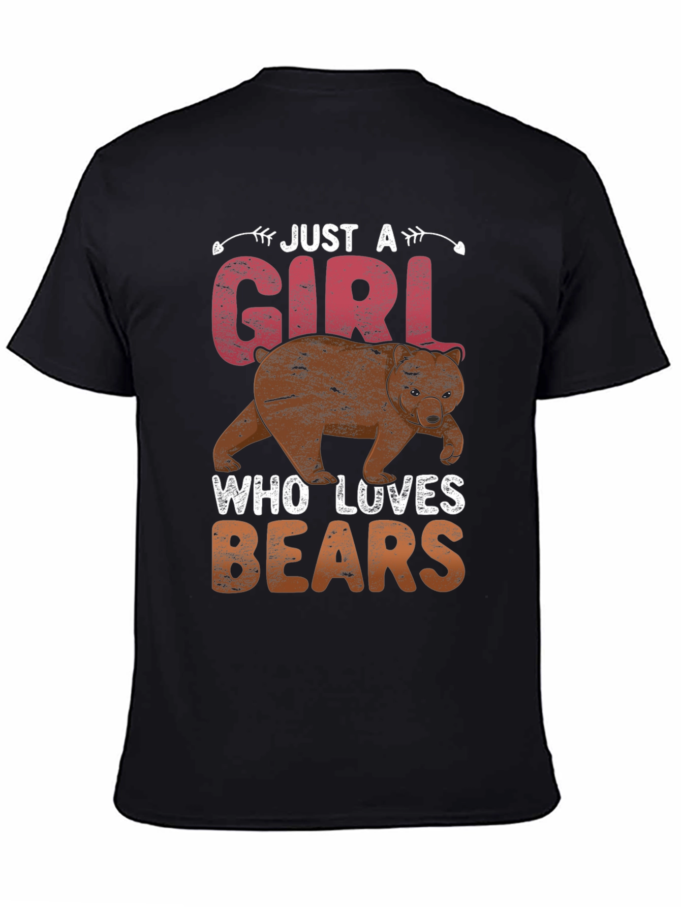 Just A Girl Who Loves Bears T-Shirt
