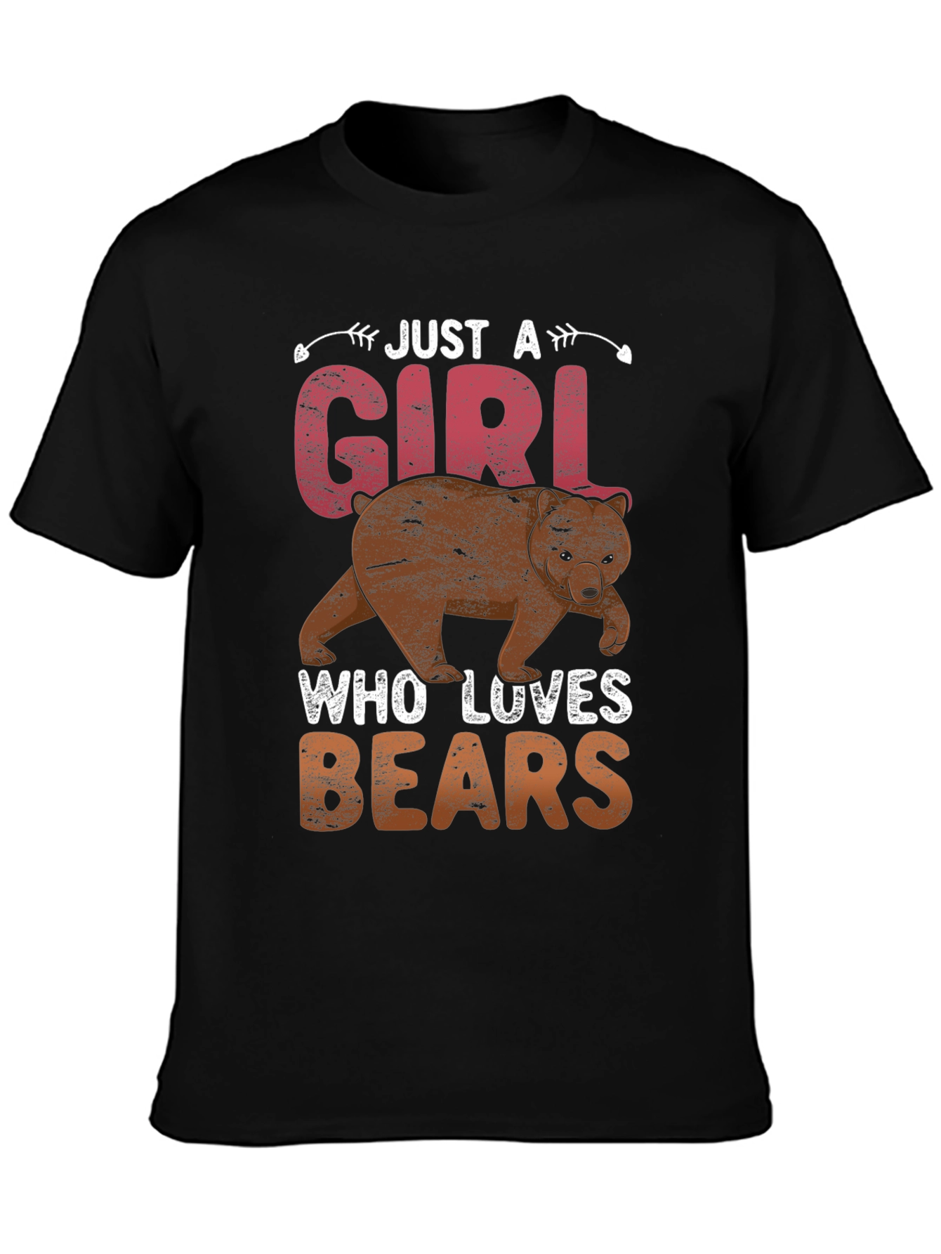 Just A Girl Who Loves Bears T-Shirt