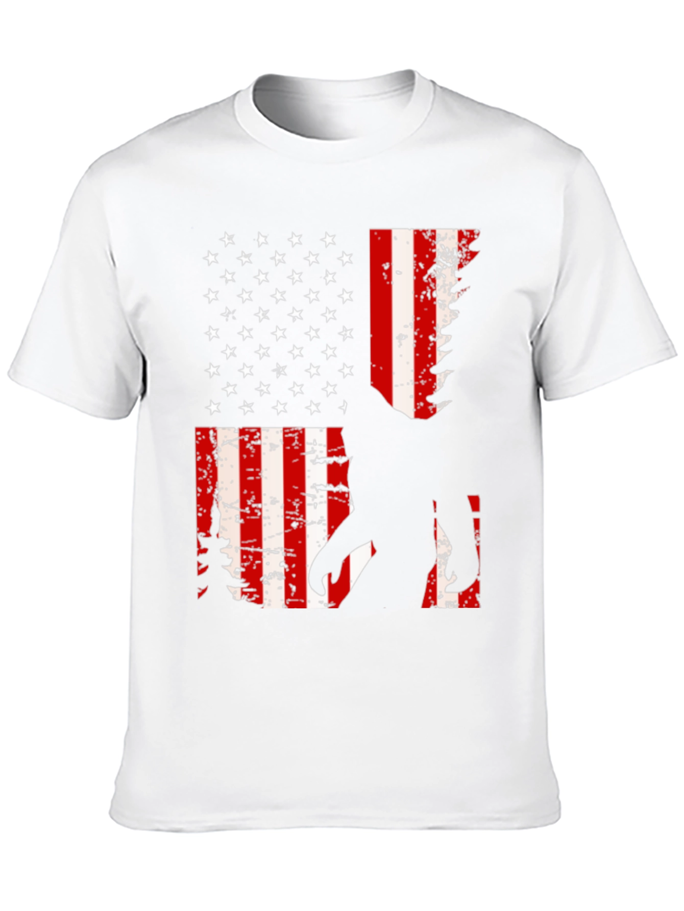 Sasquatch American Flag Graphic Tee
