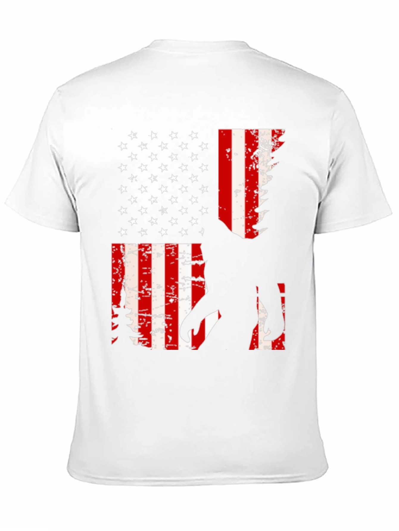 Sasquatch American Flag Graphic Tee