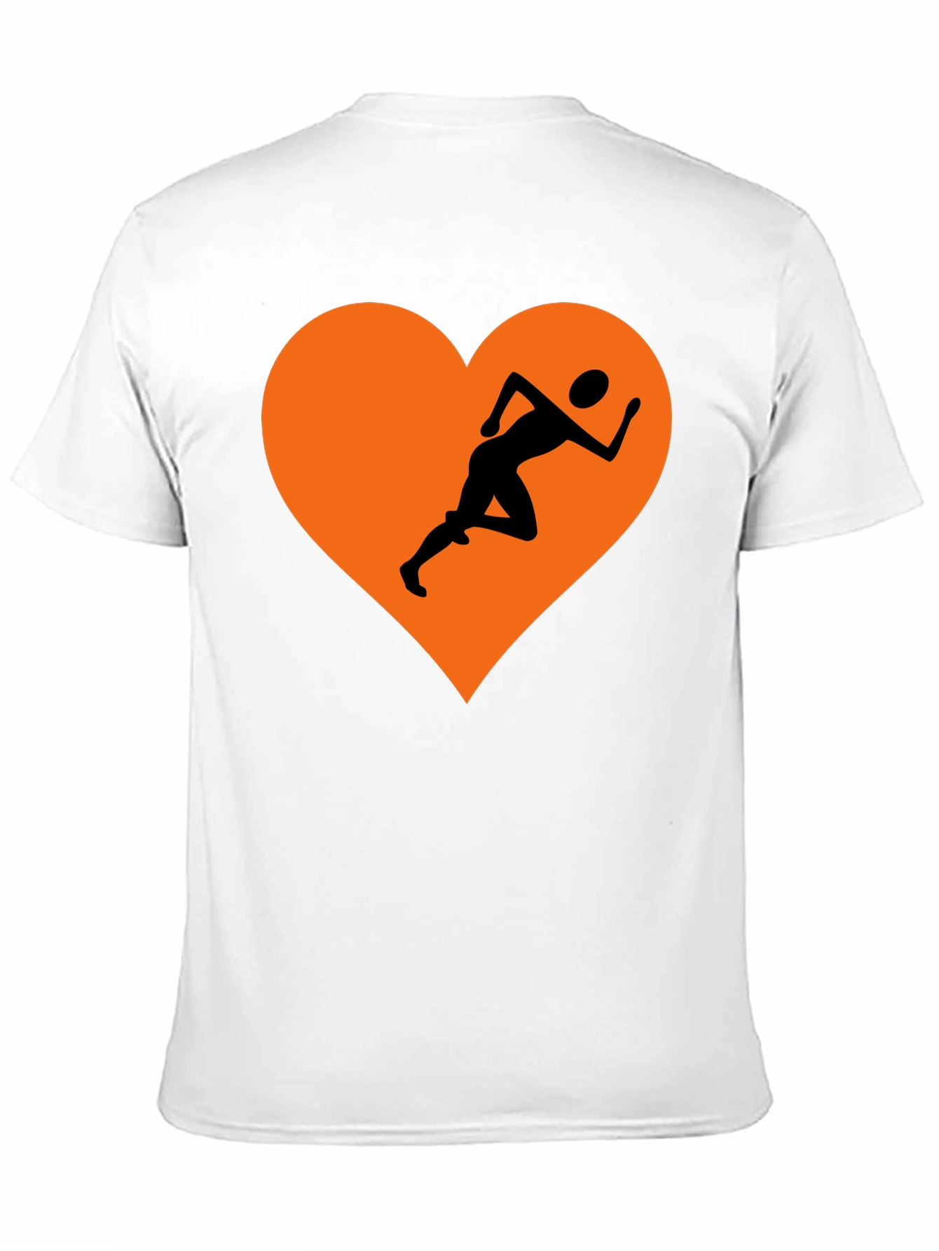 Runner Heart Graphic Tee - Sporty Style