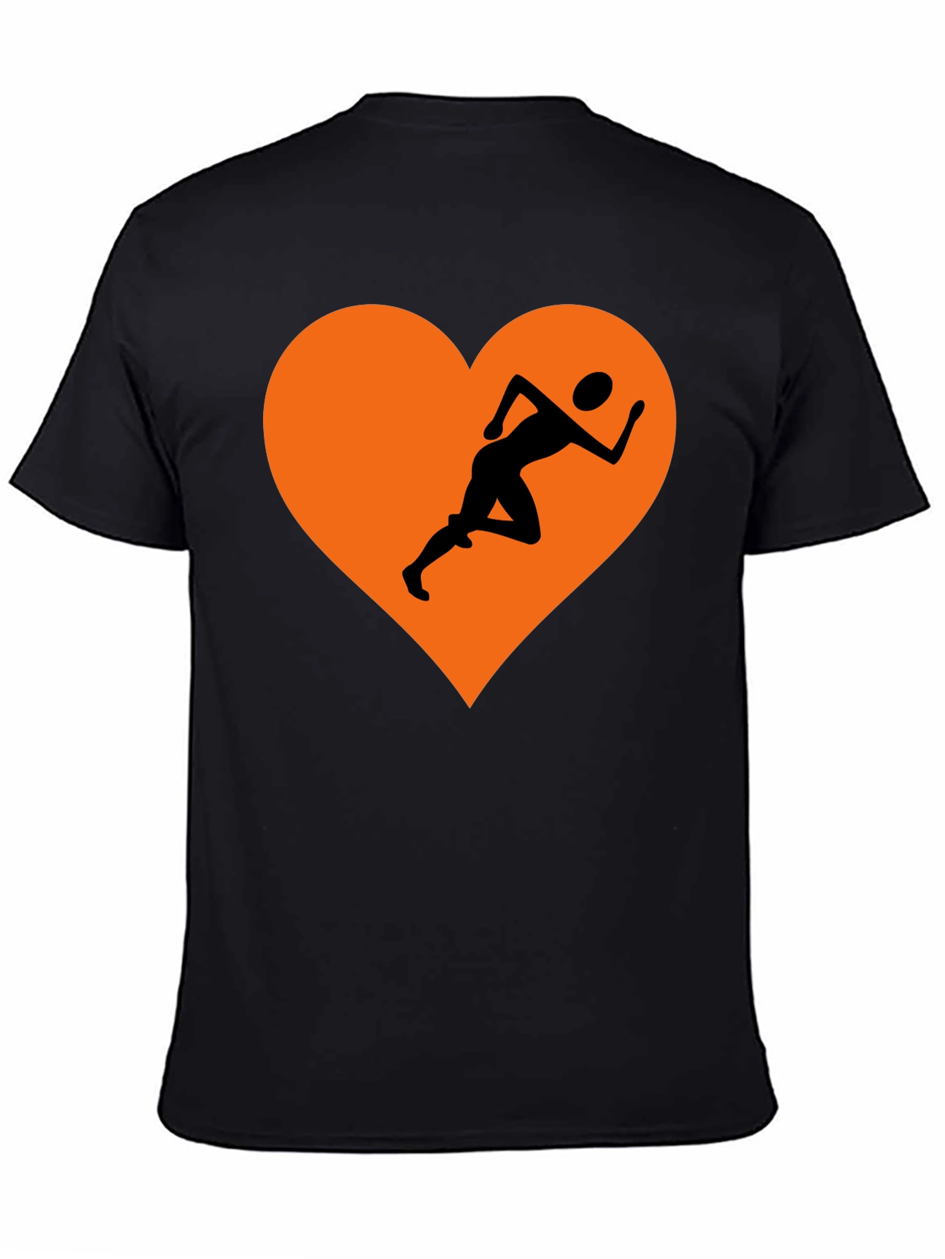 Runner Heart Graphic Tee - Sporty Style