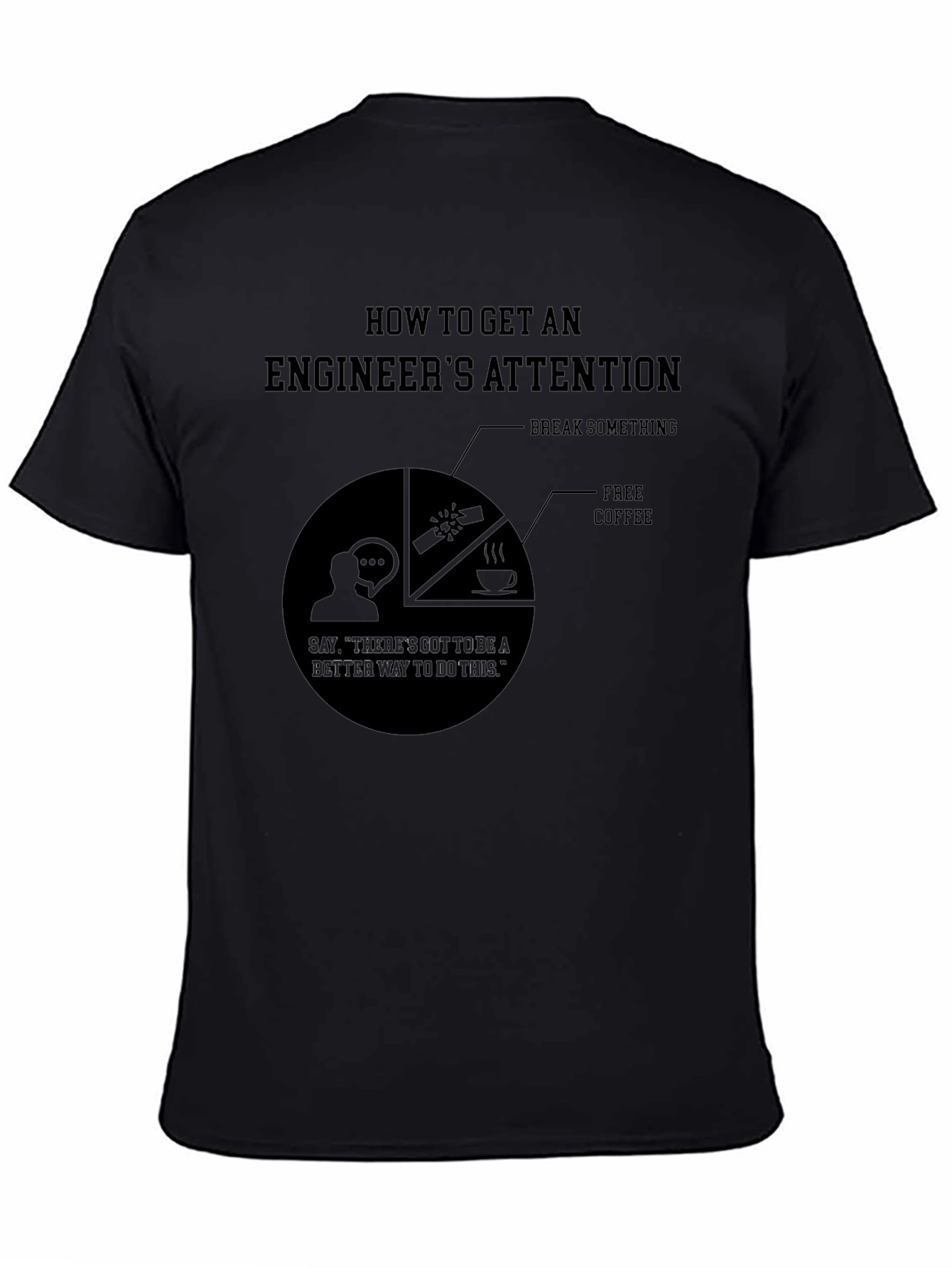 Engineer Attention T-Shirt - Funny Engineering Gift