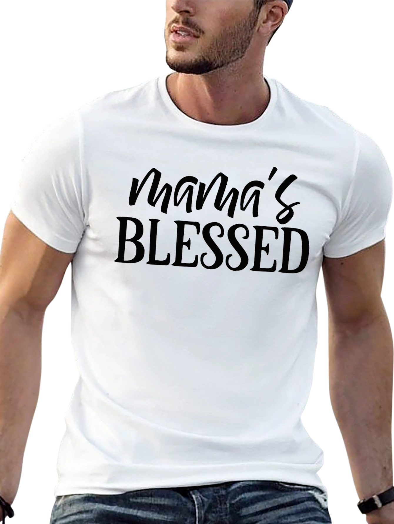 Mamas Blessed Graphic T-Shirt