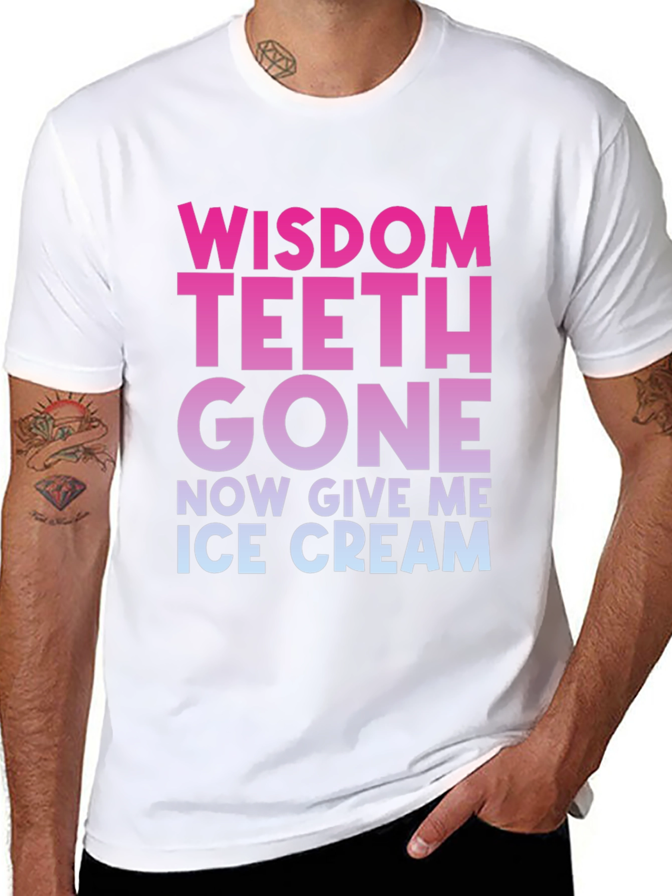 Wisdom Teeth Gone Now Give Me Ice Cream T-Shirt