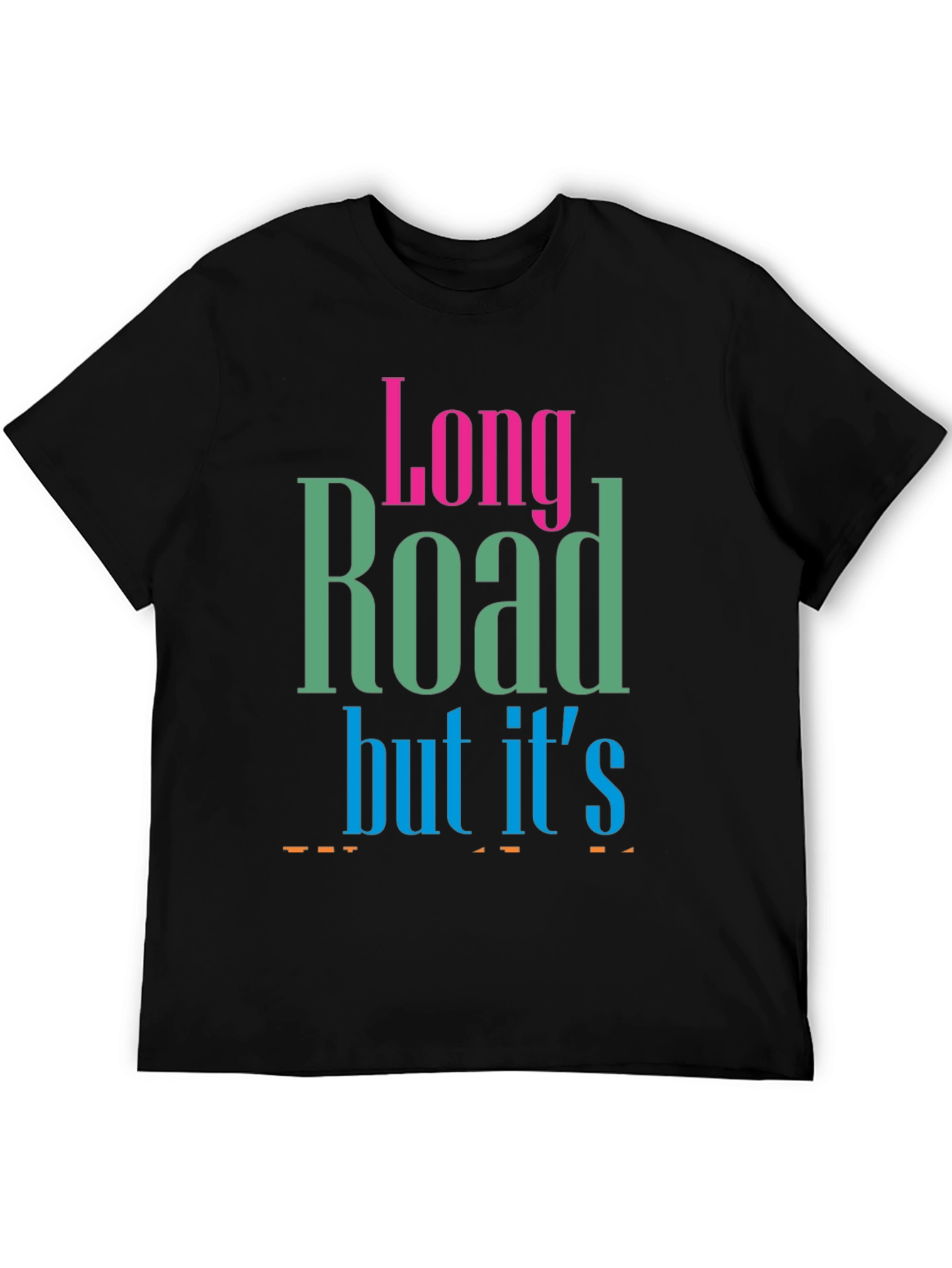 Long Road T-Shirt - Soft Cotton Graphic Tee