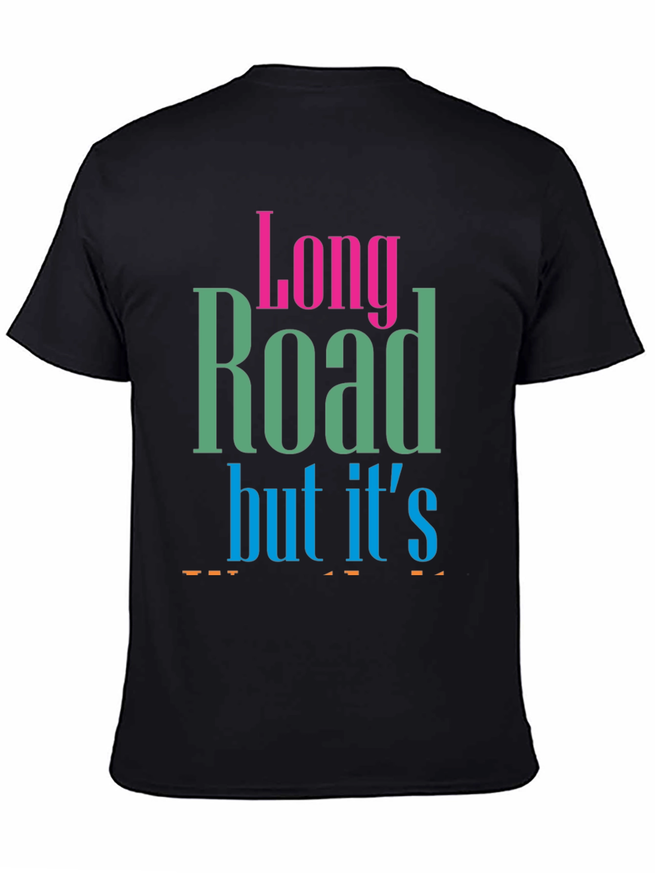 Long Road T-Shirt - Soft Cotton Graphic Tee