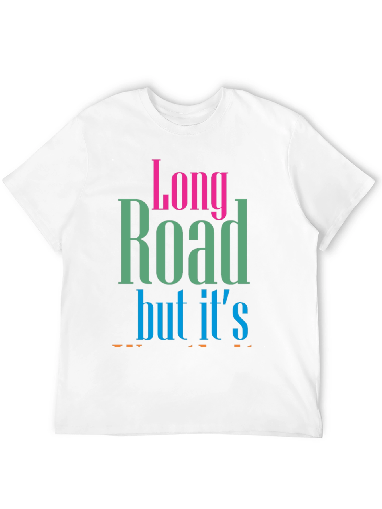Long Road T-Shirt - Soft Cotton Graphic Tee
