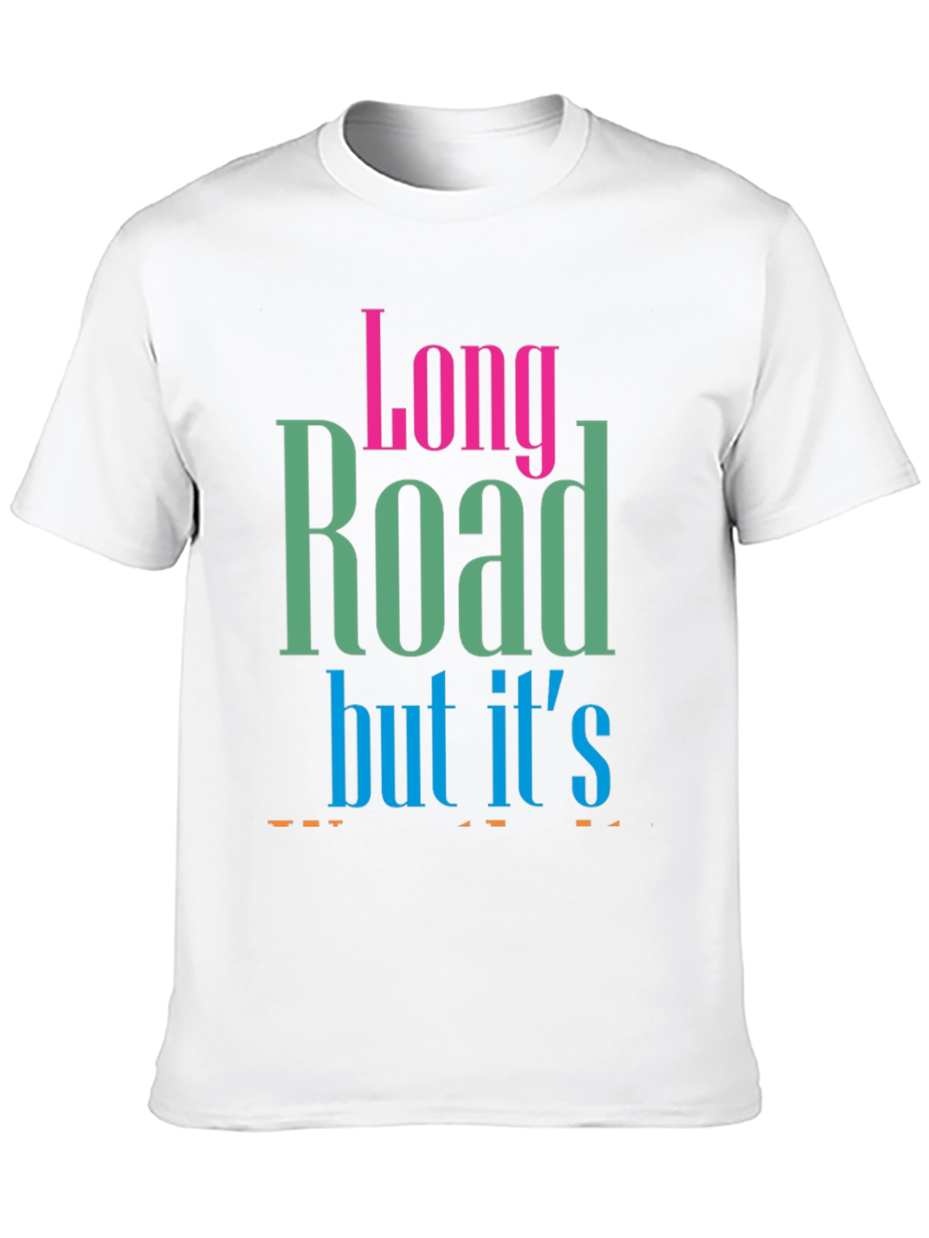 Long Road T-Shirt - Soft Cotton Graphic Tee