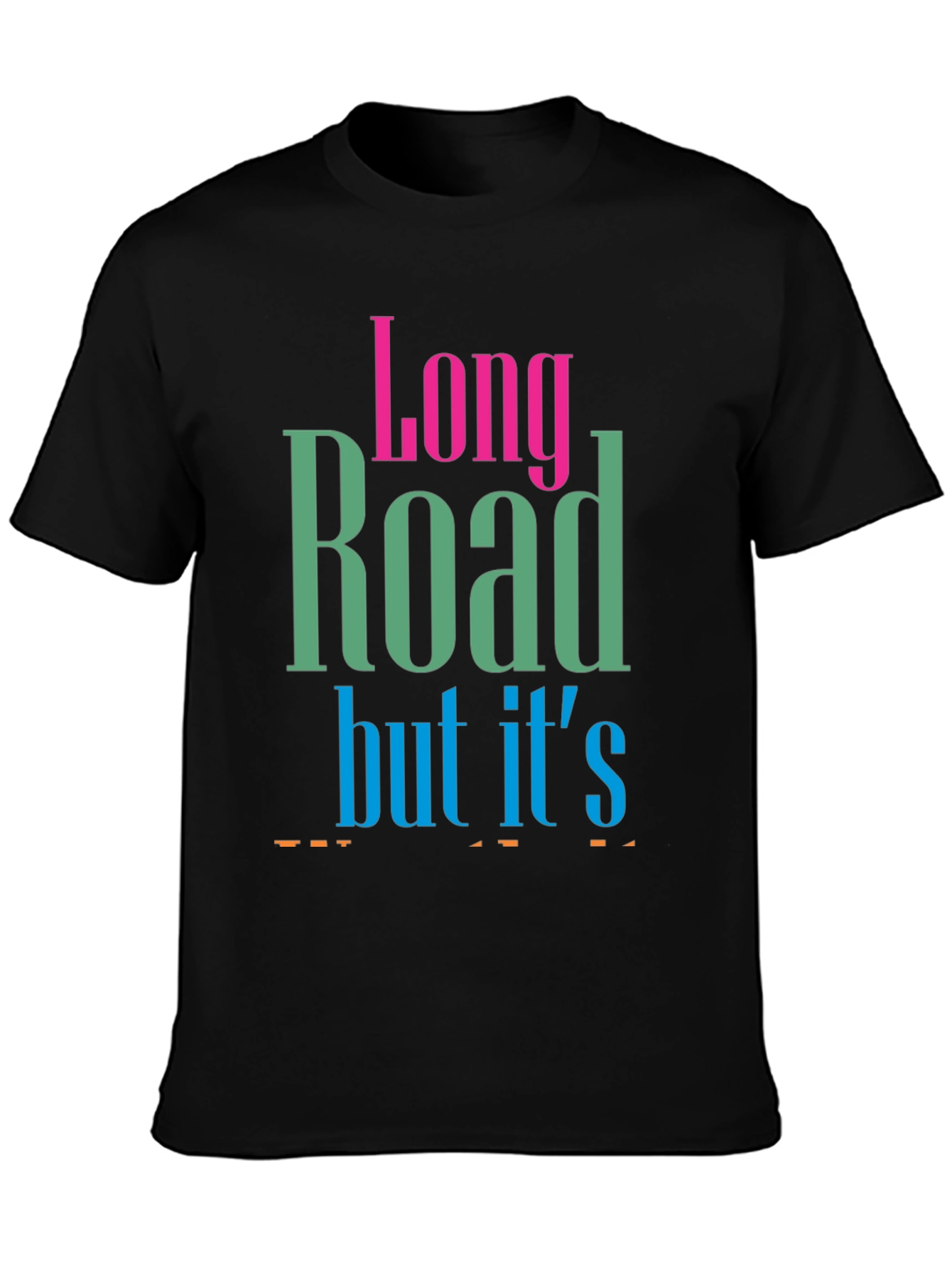Long Road T-Shirt - Soft Cotton Graphic Tee