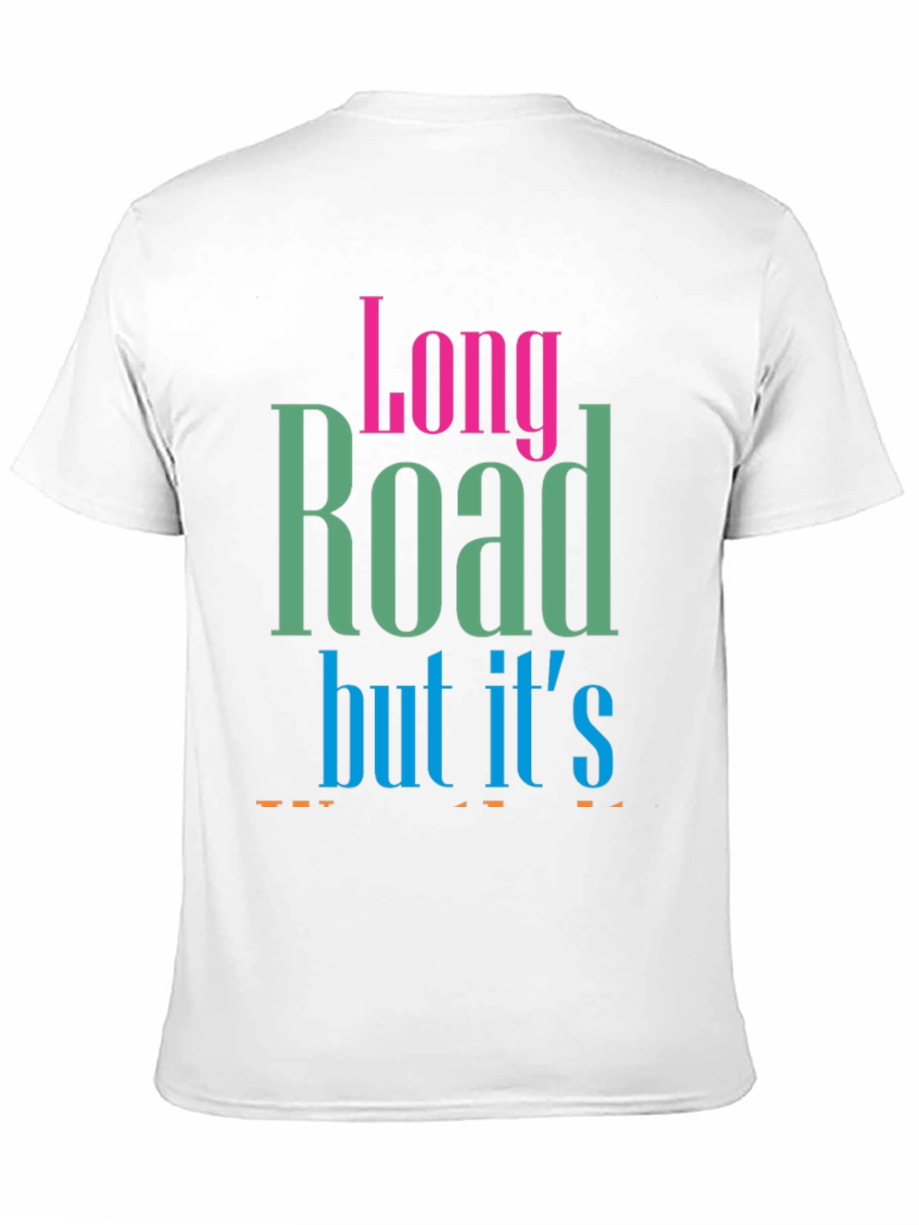 Long Road T-Shirt - Soft Cotton Graphic Tee