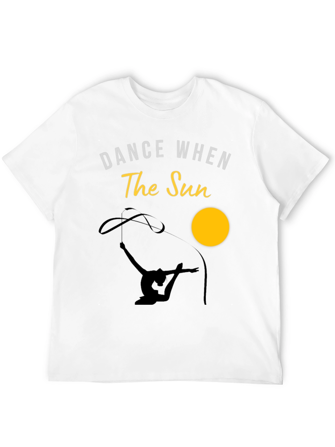 Dance When The Sun Shines Black T-Shirt