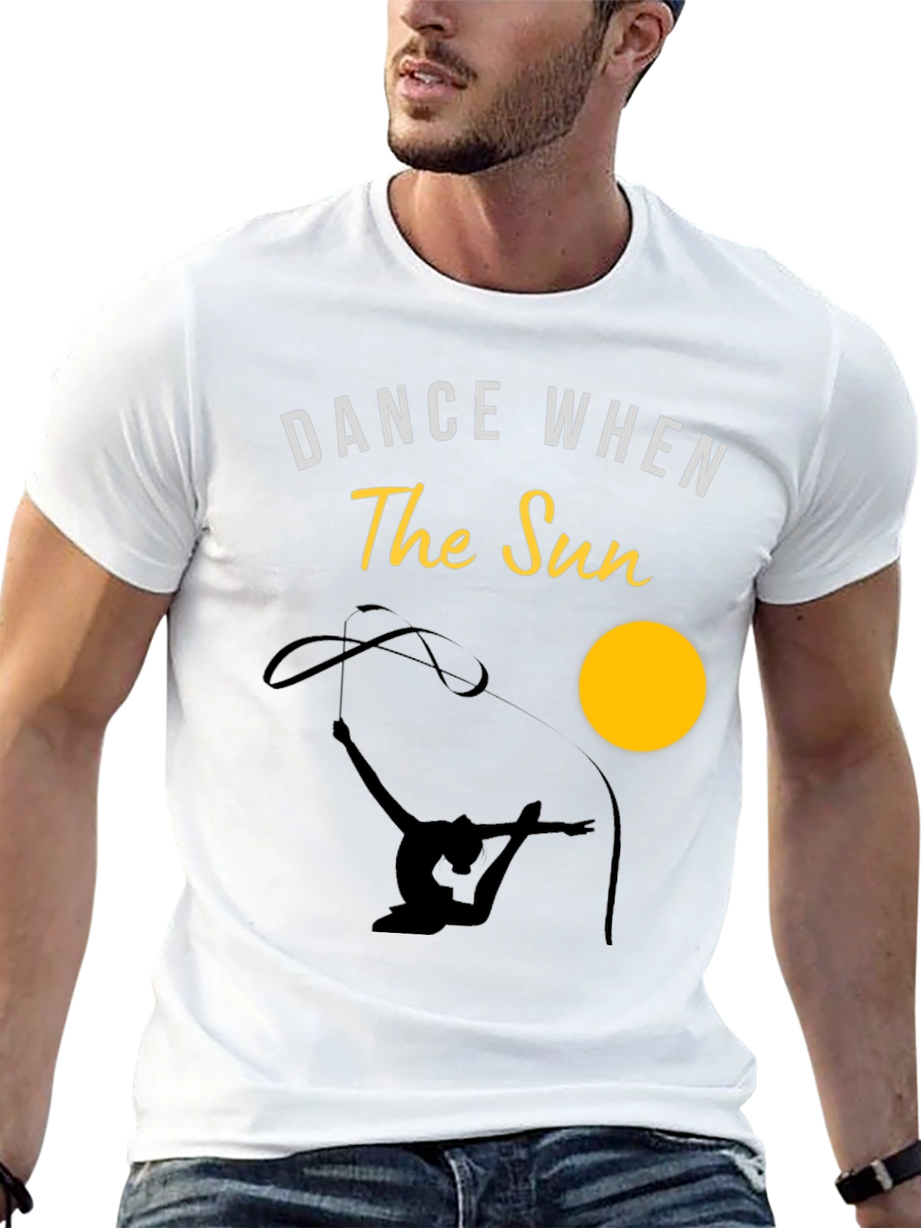 Dance When The Sun Shines Black T-Shirt
