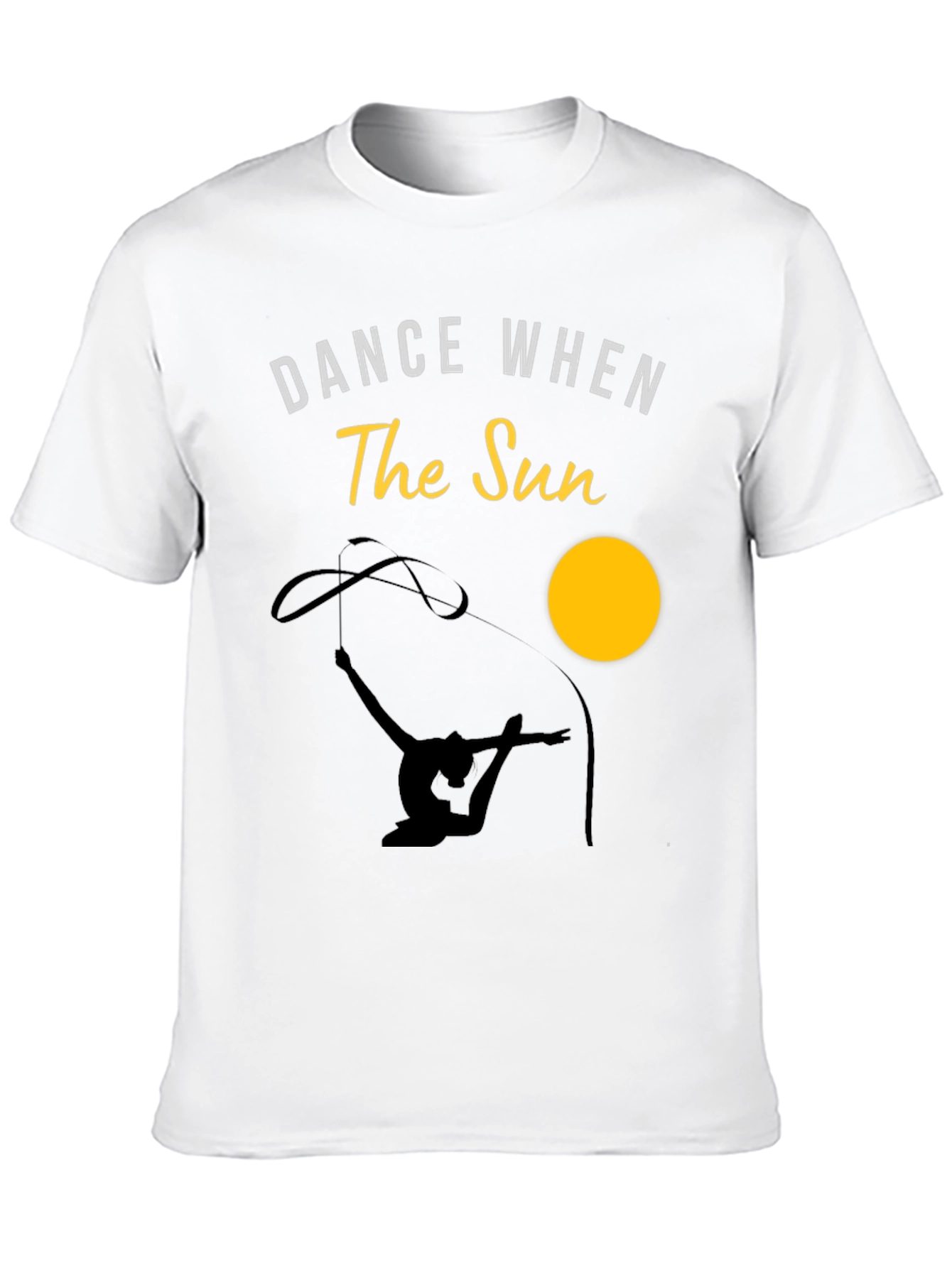 Dance When The Sun Shines Black T-Shirt