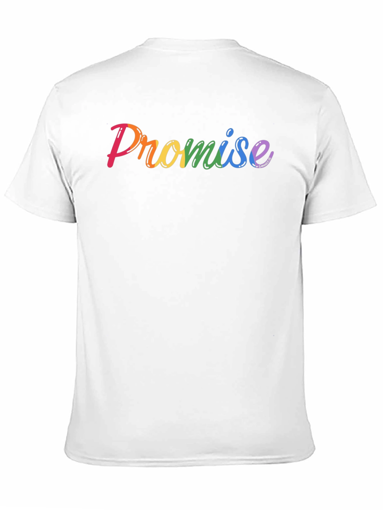 Promise Rainbow Pride T-Shirt - Black