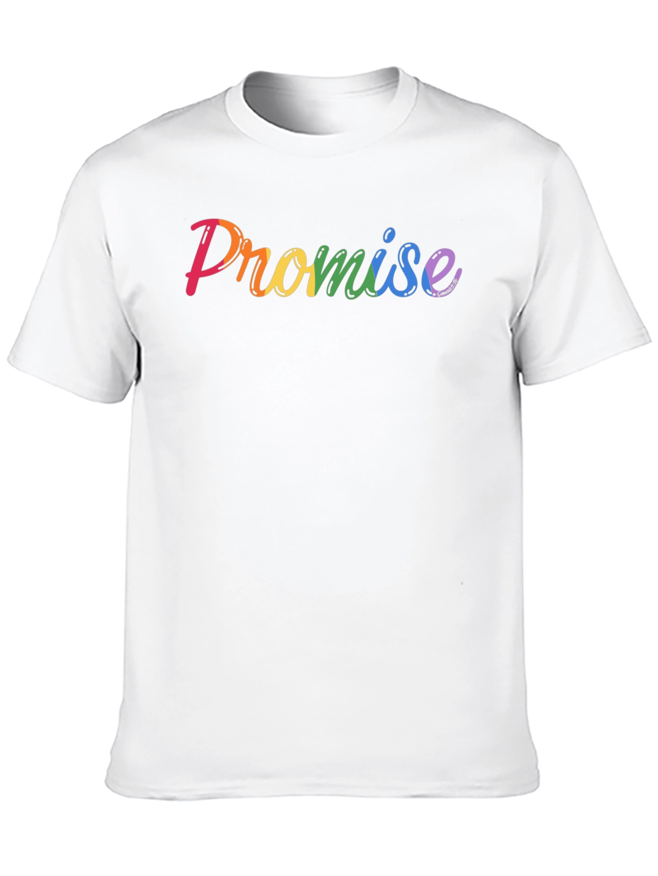 Promise Rainbow Pride T-Shirt - Black