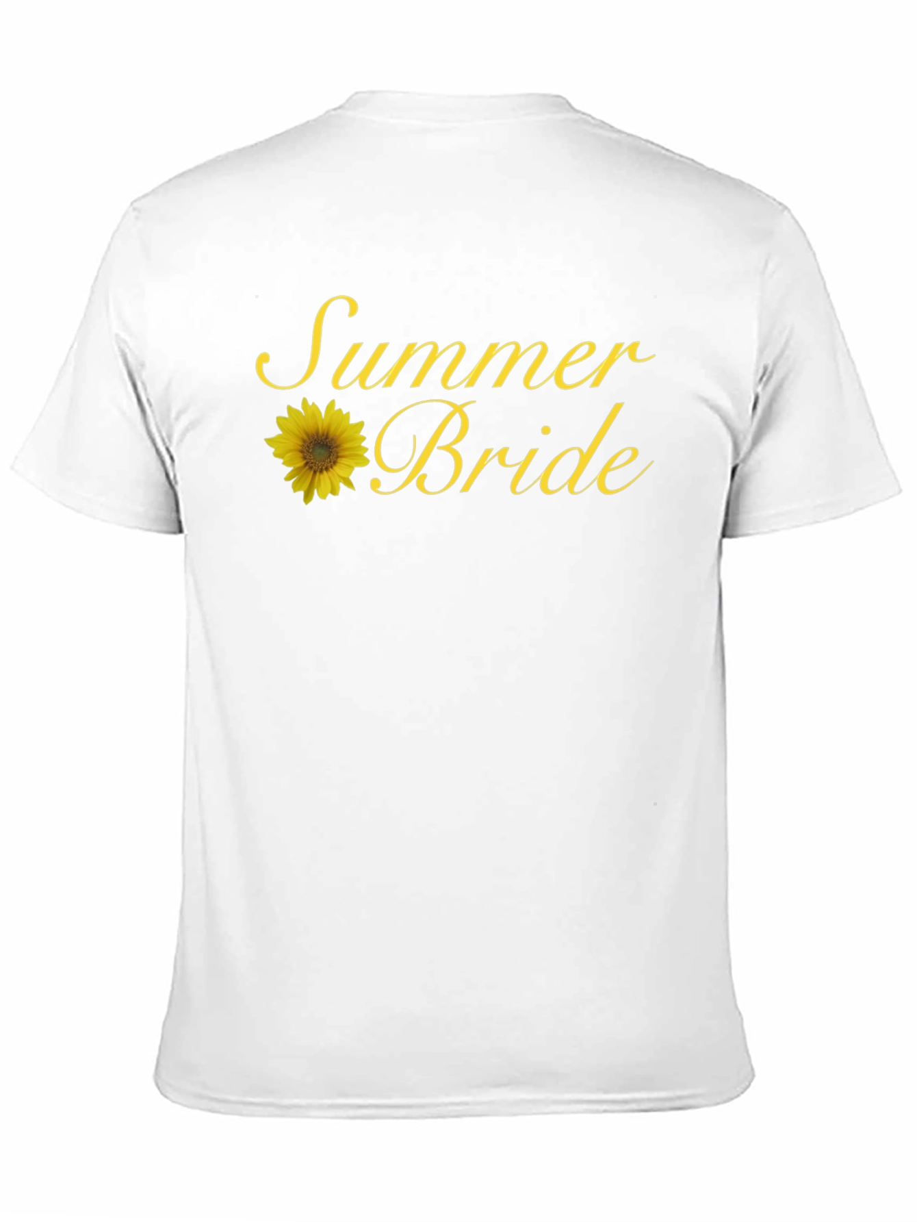 Summer Bride Sunflower Graphic T-Shirt