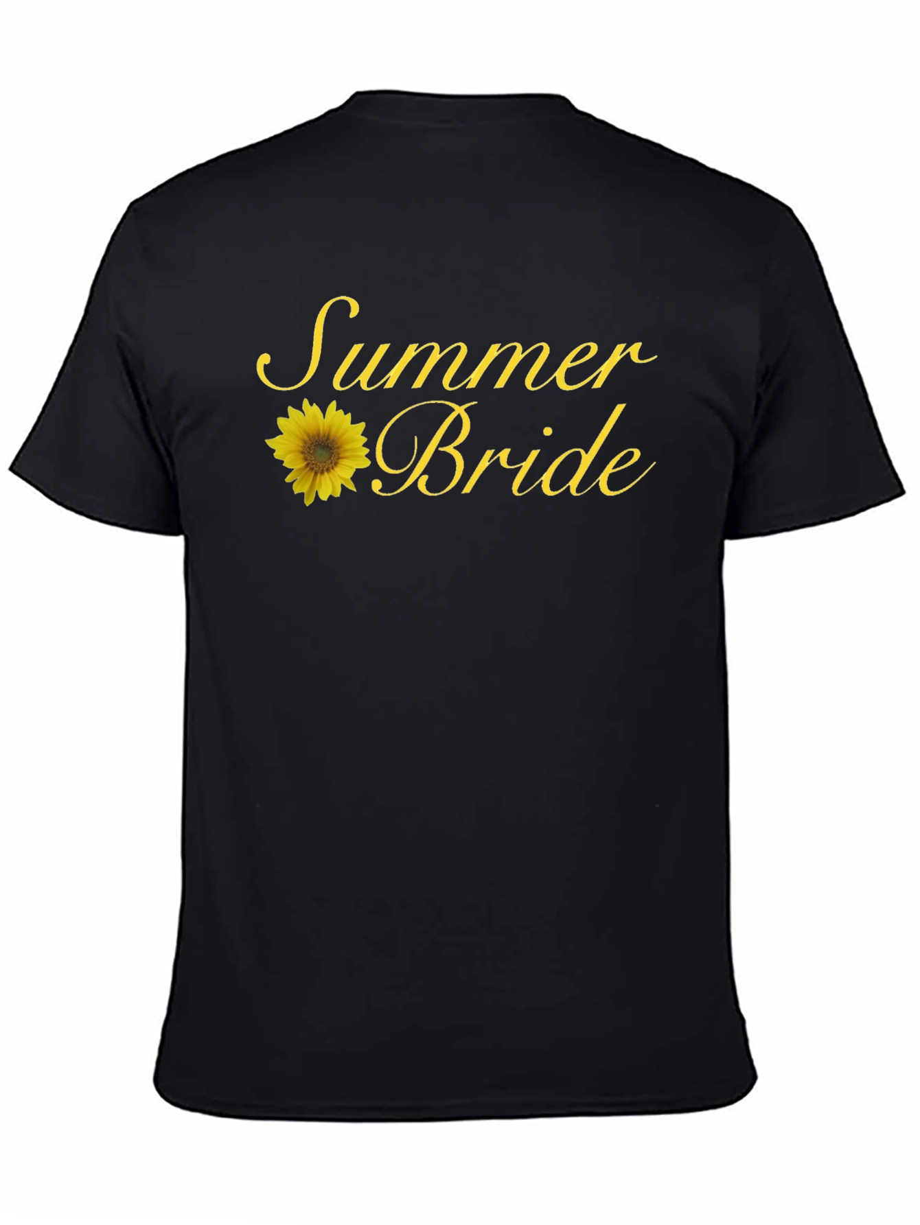 Summer Bride Sunflower Graphic T-Shirt