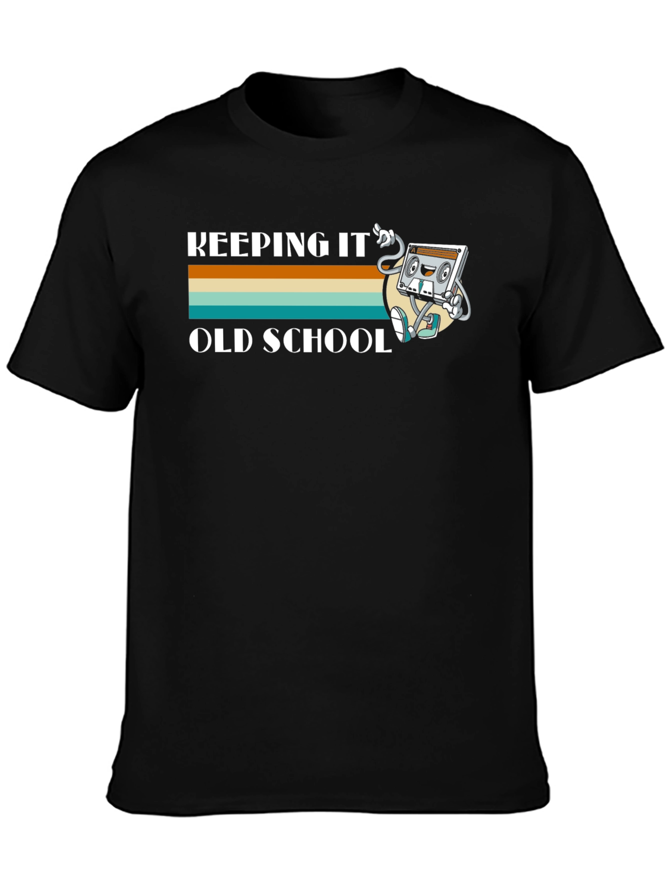 Retro Keeping It Old School Graphic T-Shirt