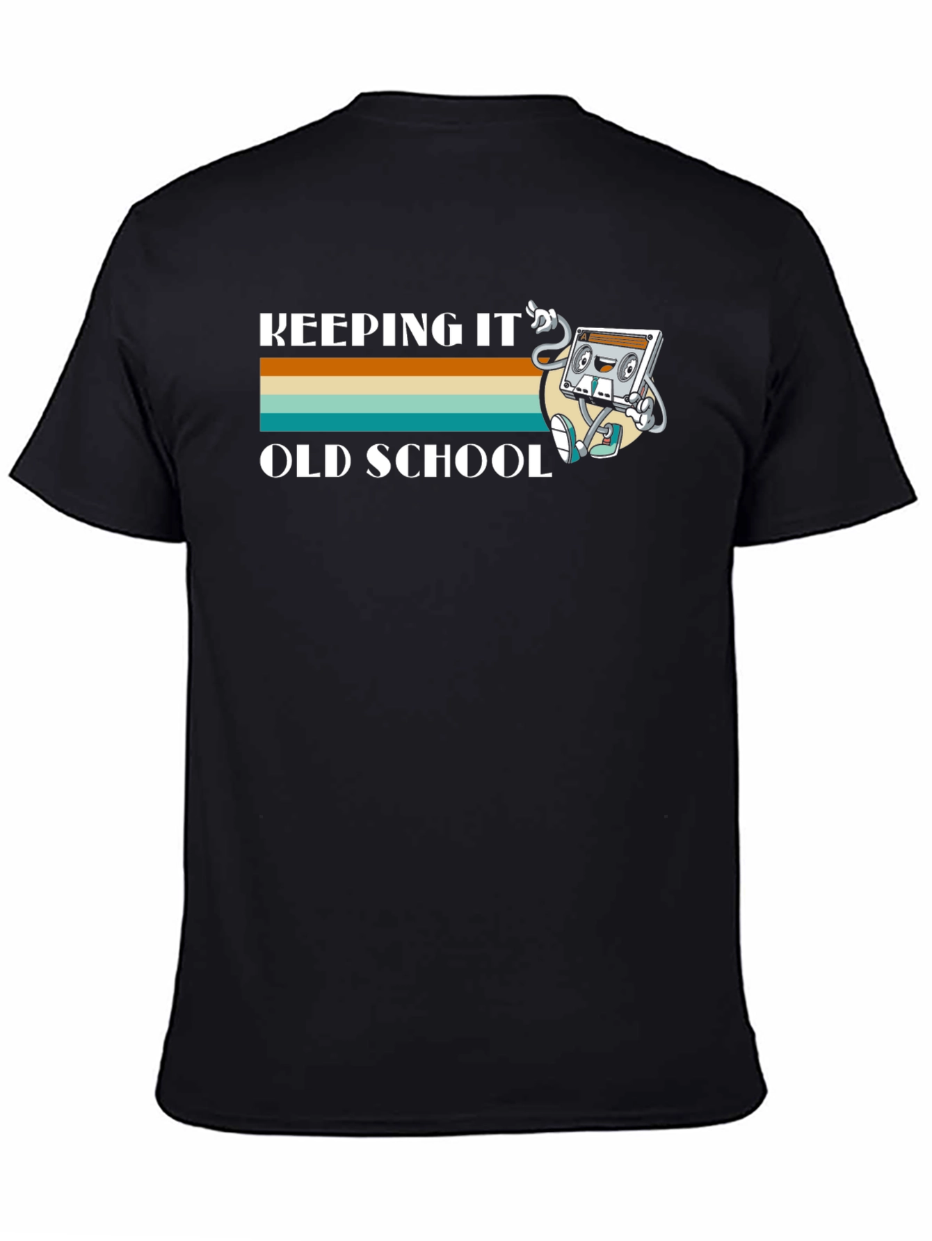 Retro Keeping It Old School Graphic T-Shirt