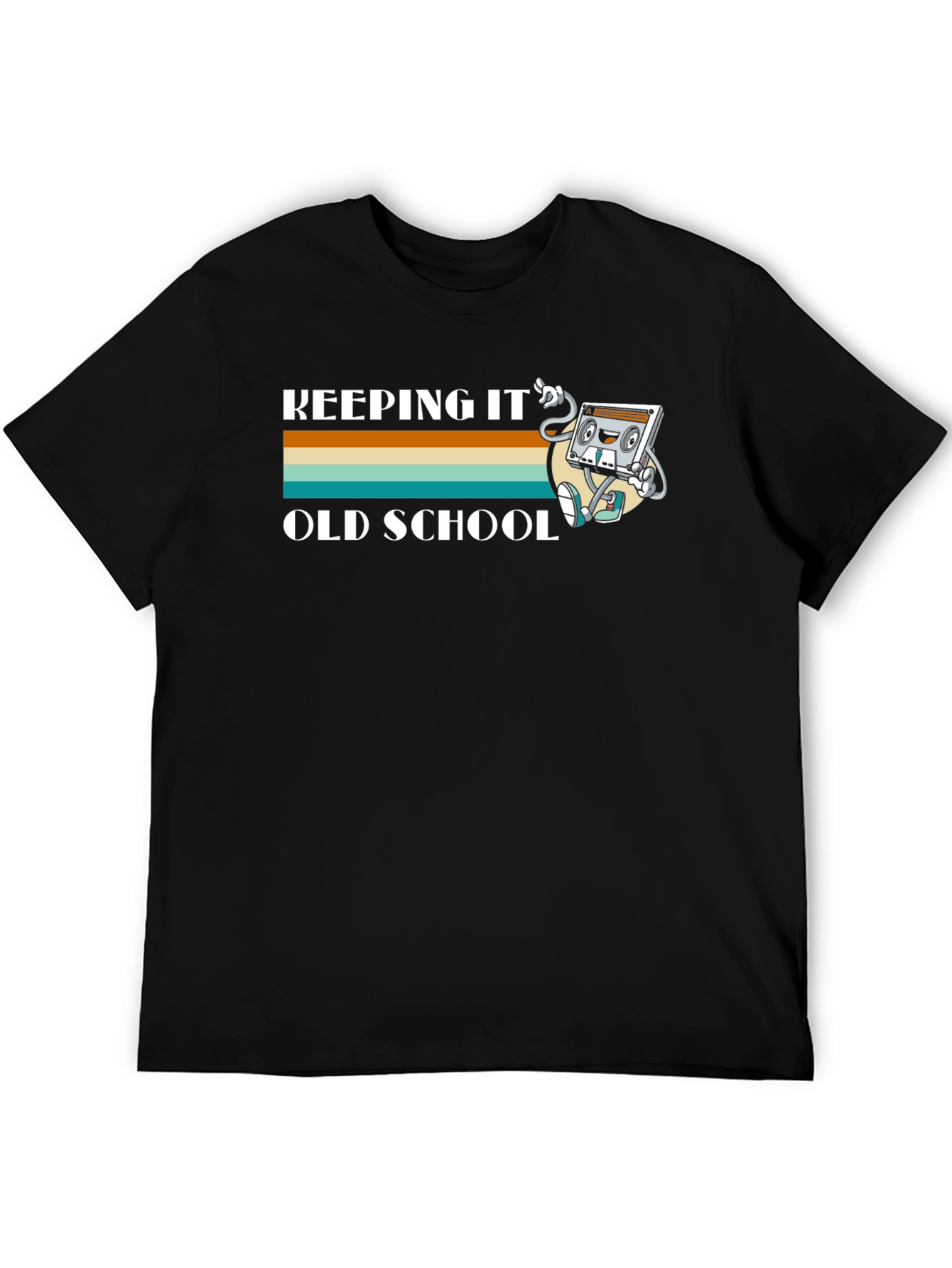 Retro Keeping It Old School Graphic T-Shirt