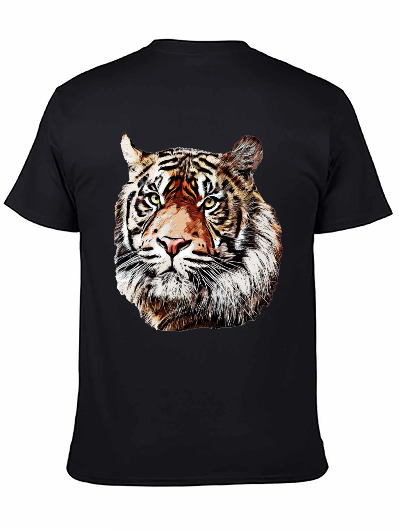 Tiger Graphic T-Shirt - Bold Animal Print