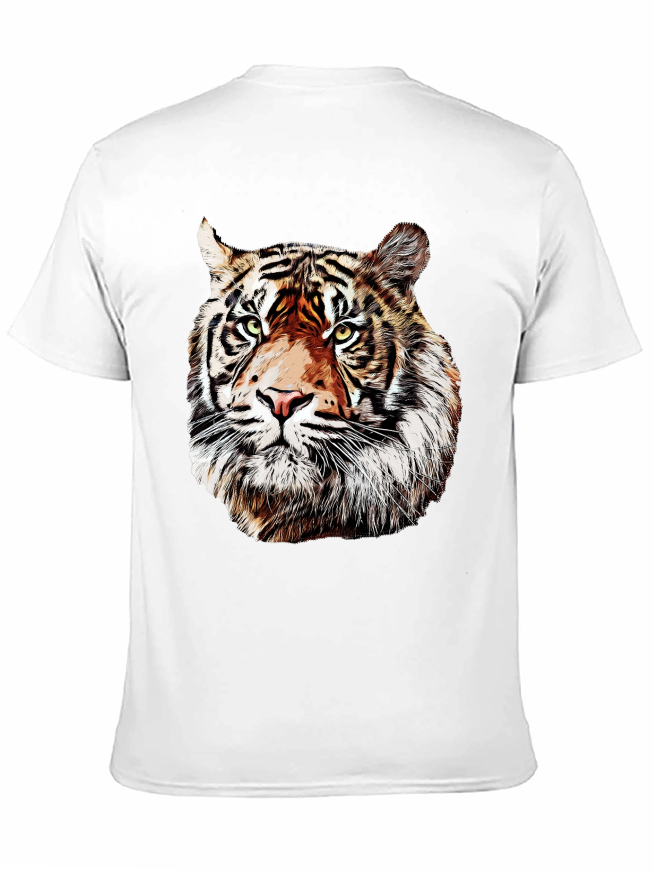 Tiger Graphic T-Shirt - Bold Animal Print