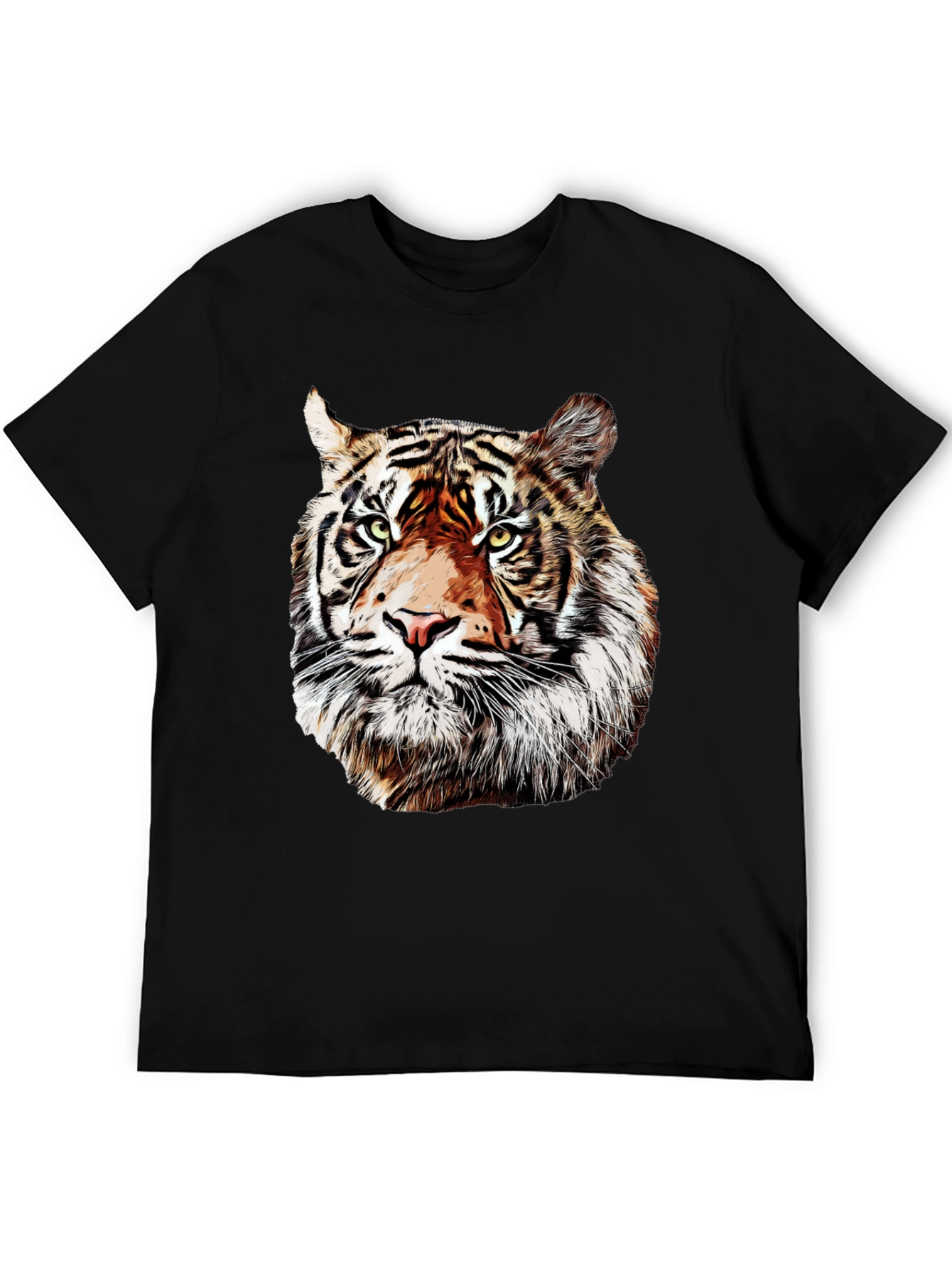 Tiger Graphic T-Shirt - Bold Animal Print