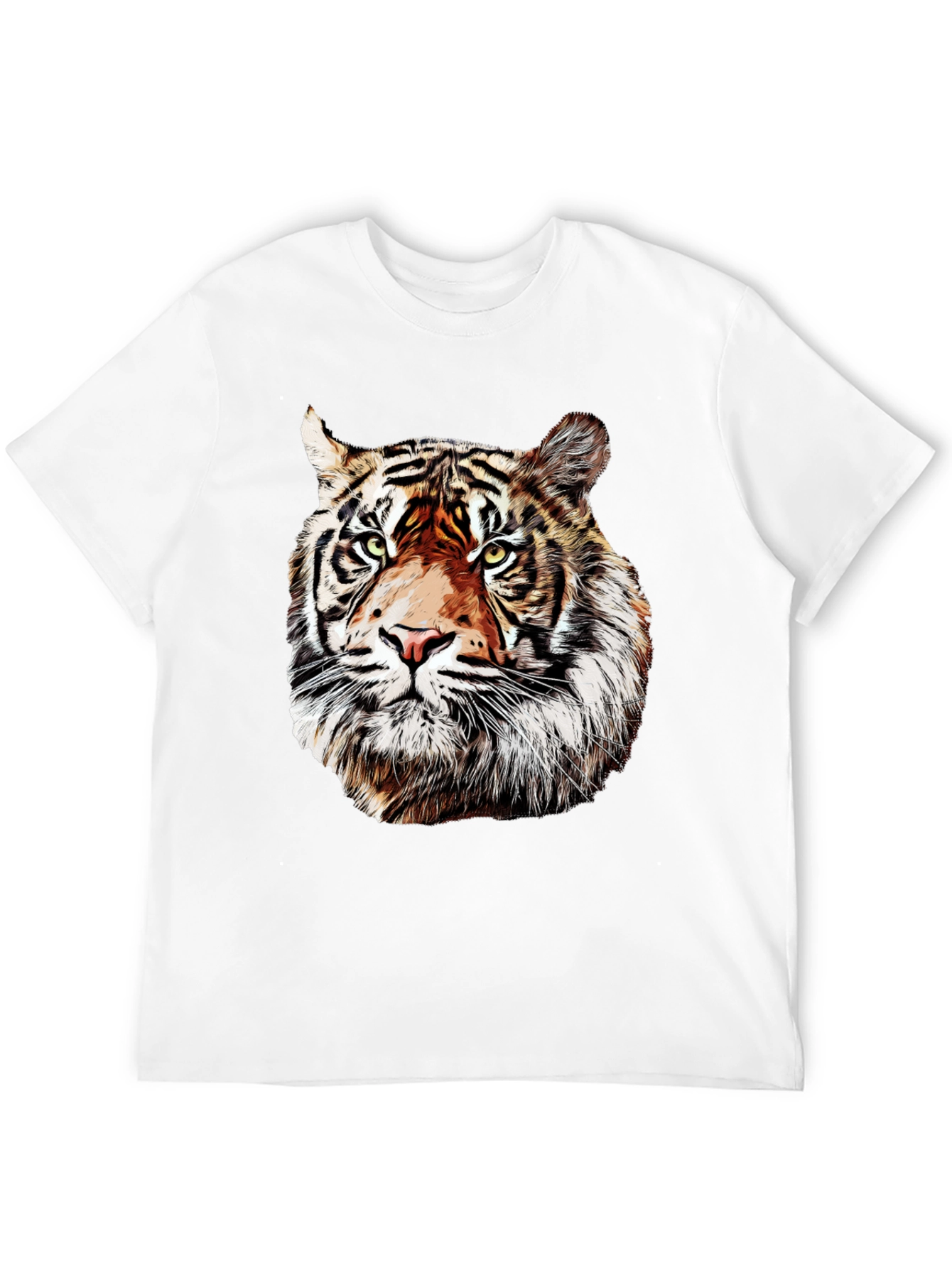 Tiger Graphic T-Shirt - Bold Animal Print