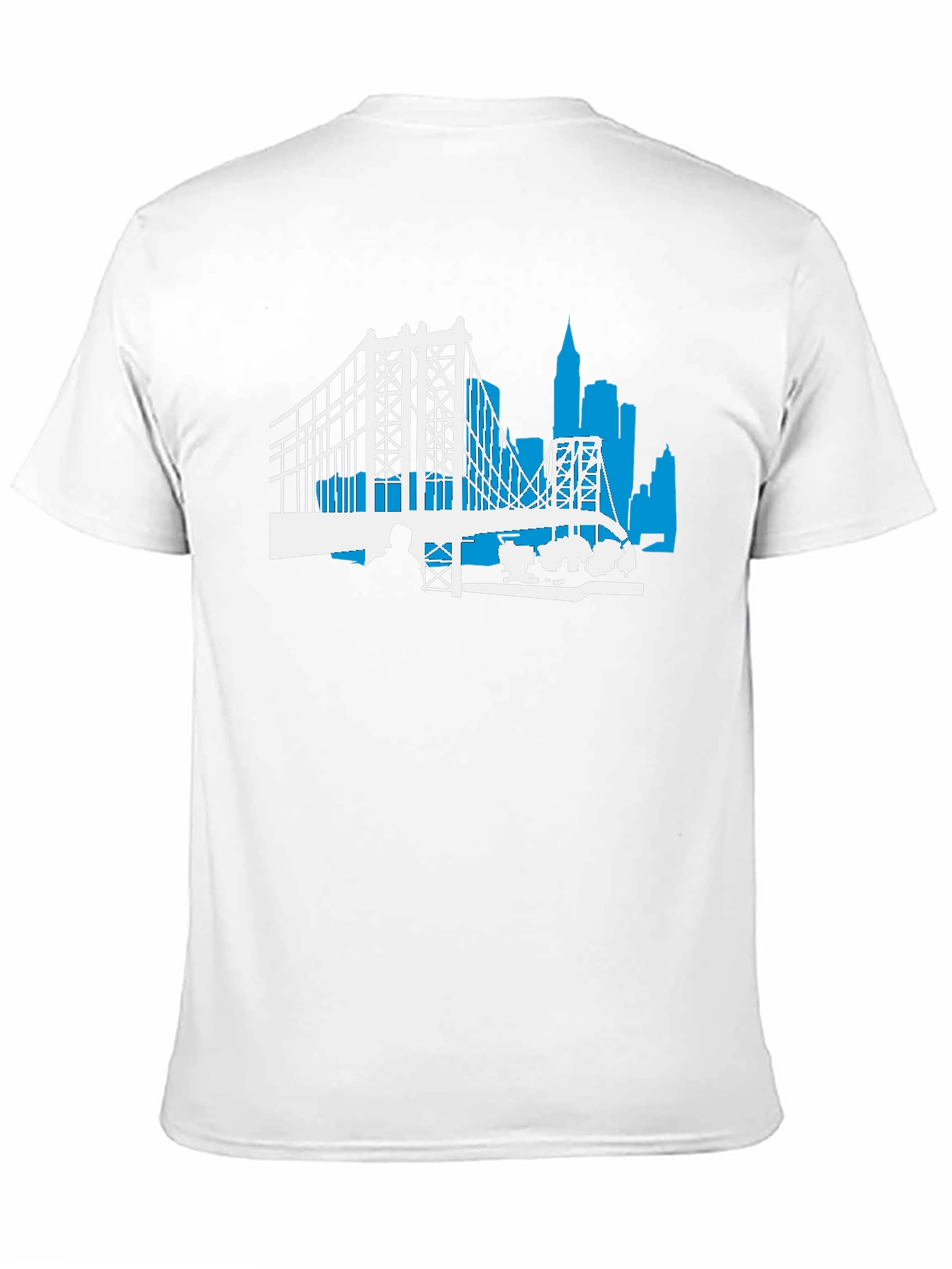 Brooklyn Bridge T-Shirt - Mens Black Graphic Tee